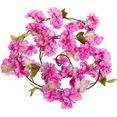 botanic-haus kunstbloem kersenbloesemguirlande roze