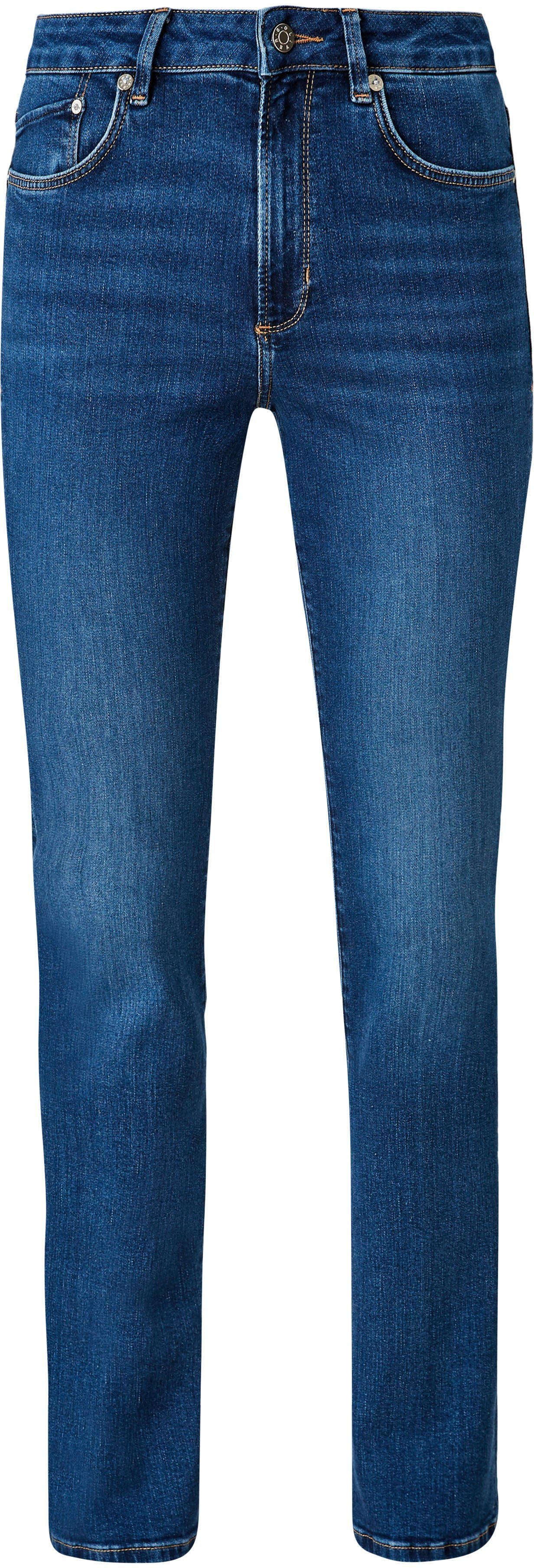 s.Oliver Bootcut jeans Beverly in stretchkwaliteit, met studs op de zakken