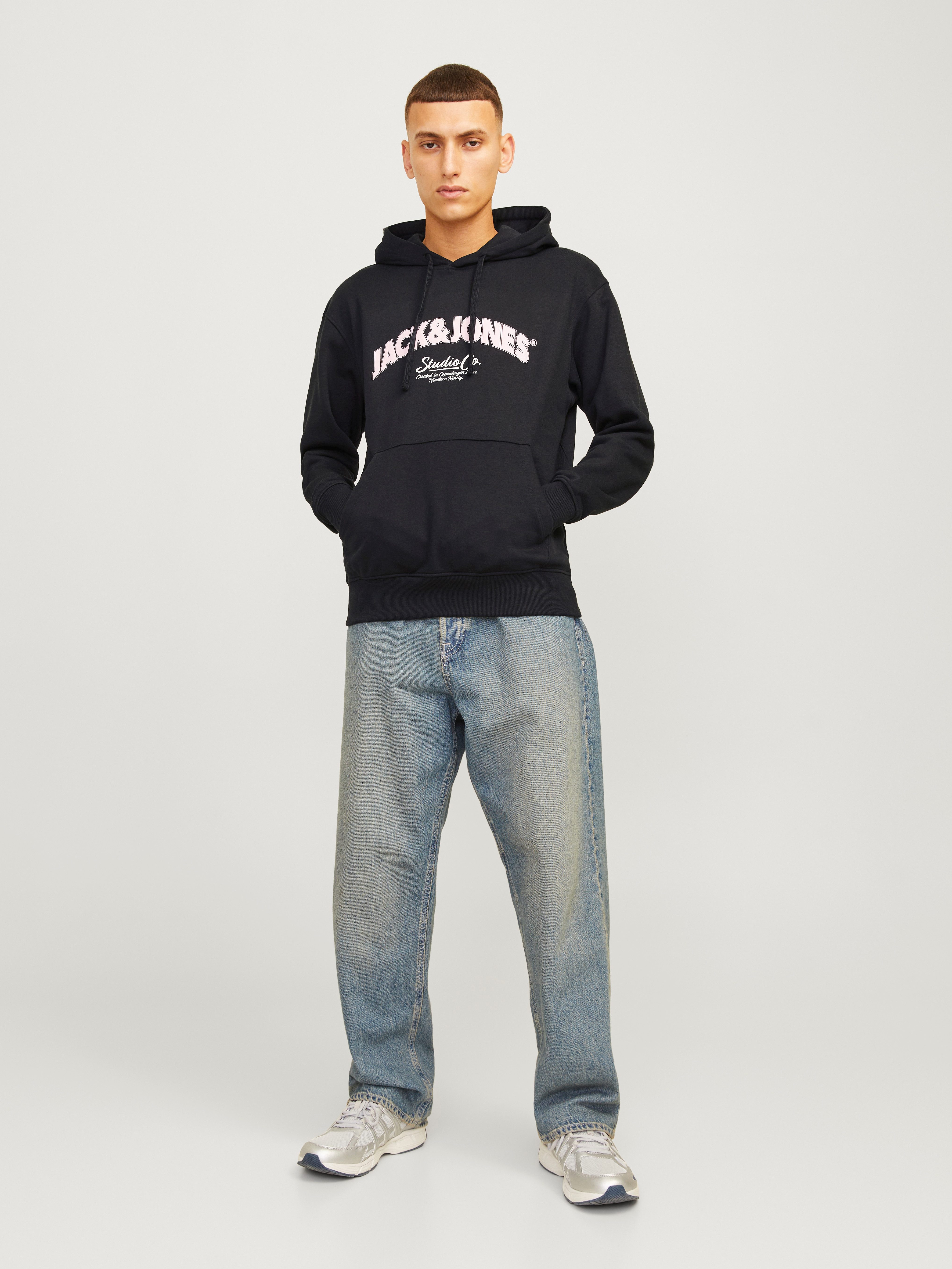 Jack & Jones Hoodie JORBRONX ARCH BIG SWEAT HOOD