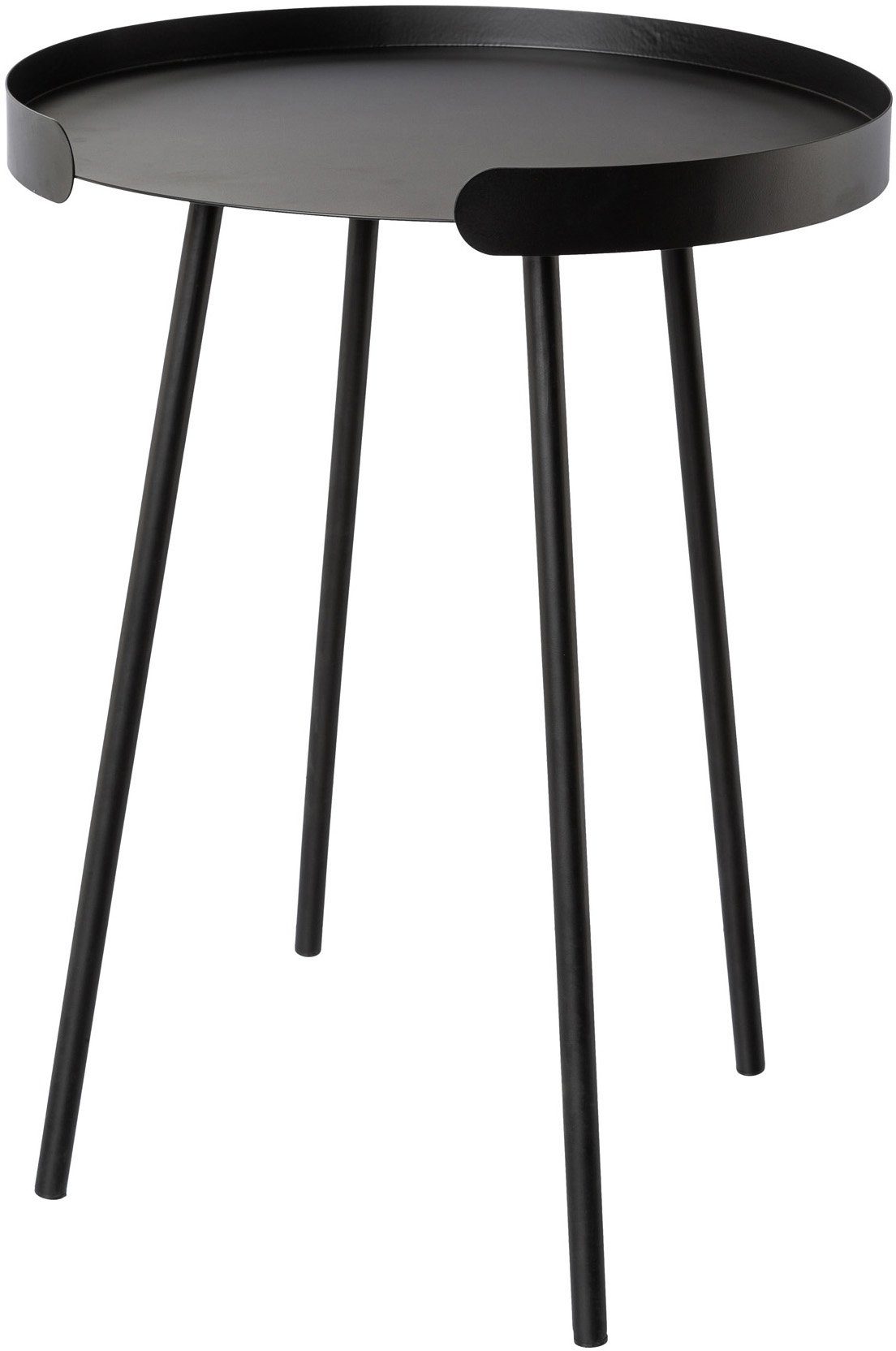 Creativ deco Bijzettafel ook ideaal als opbergruimte voor decoratie, van metaal, hoogte ca. 53 cm (1 stuk)