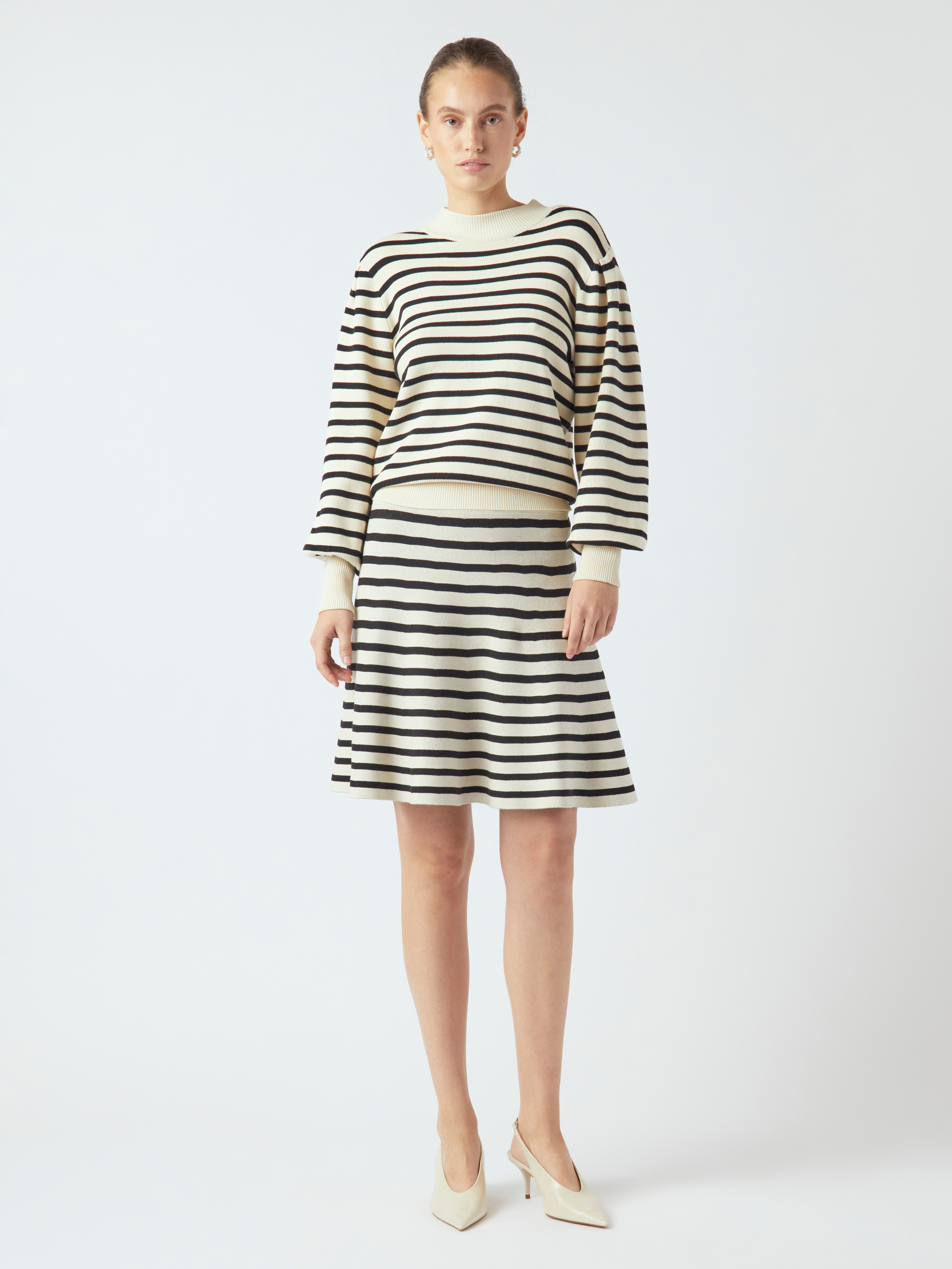 Y.A.S Gebreide trui YASFONNY LS KNIT PULLOVER S. NOOS