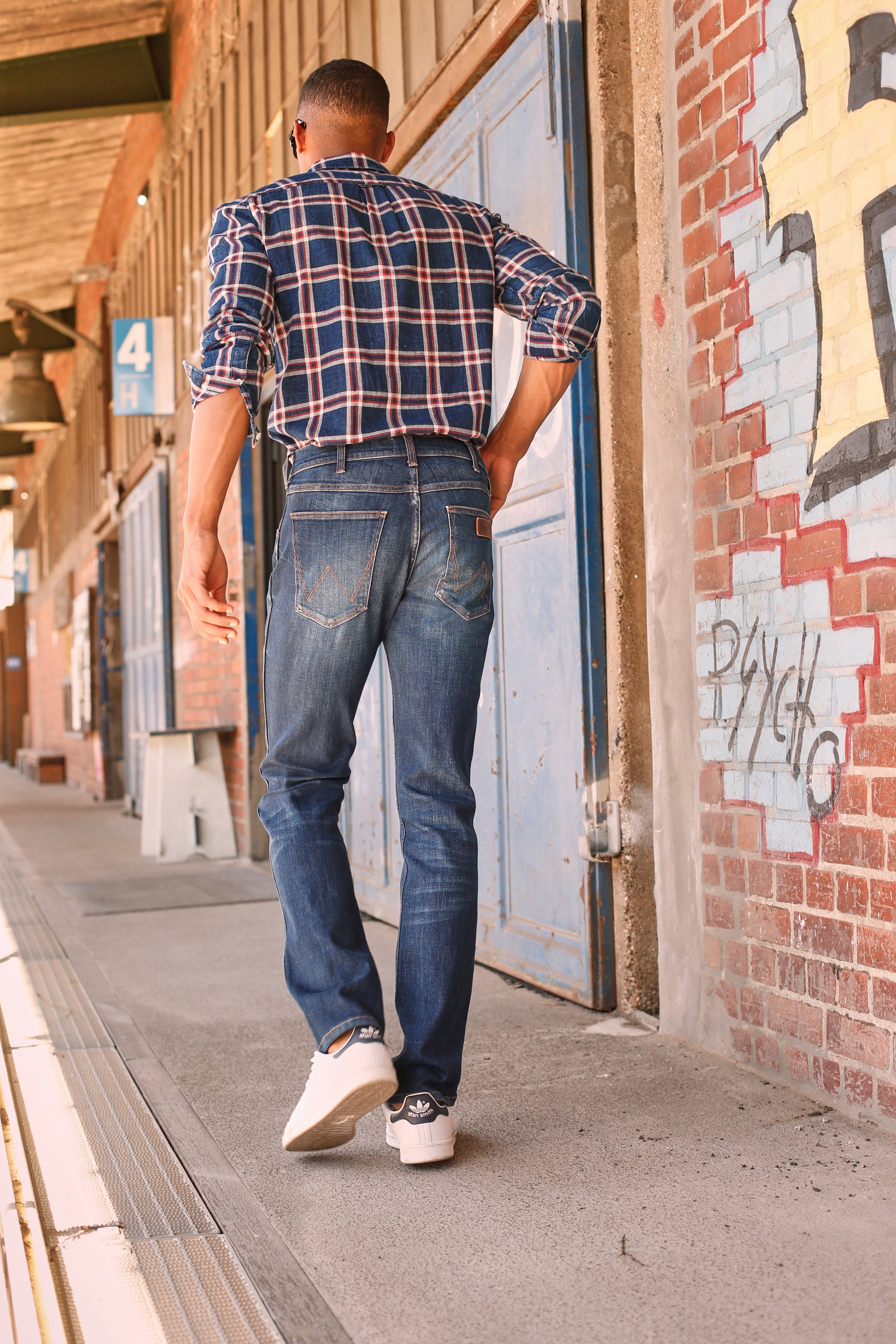Wrangler Stretch jeans Greensboro Regular Straight fit