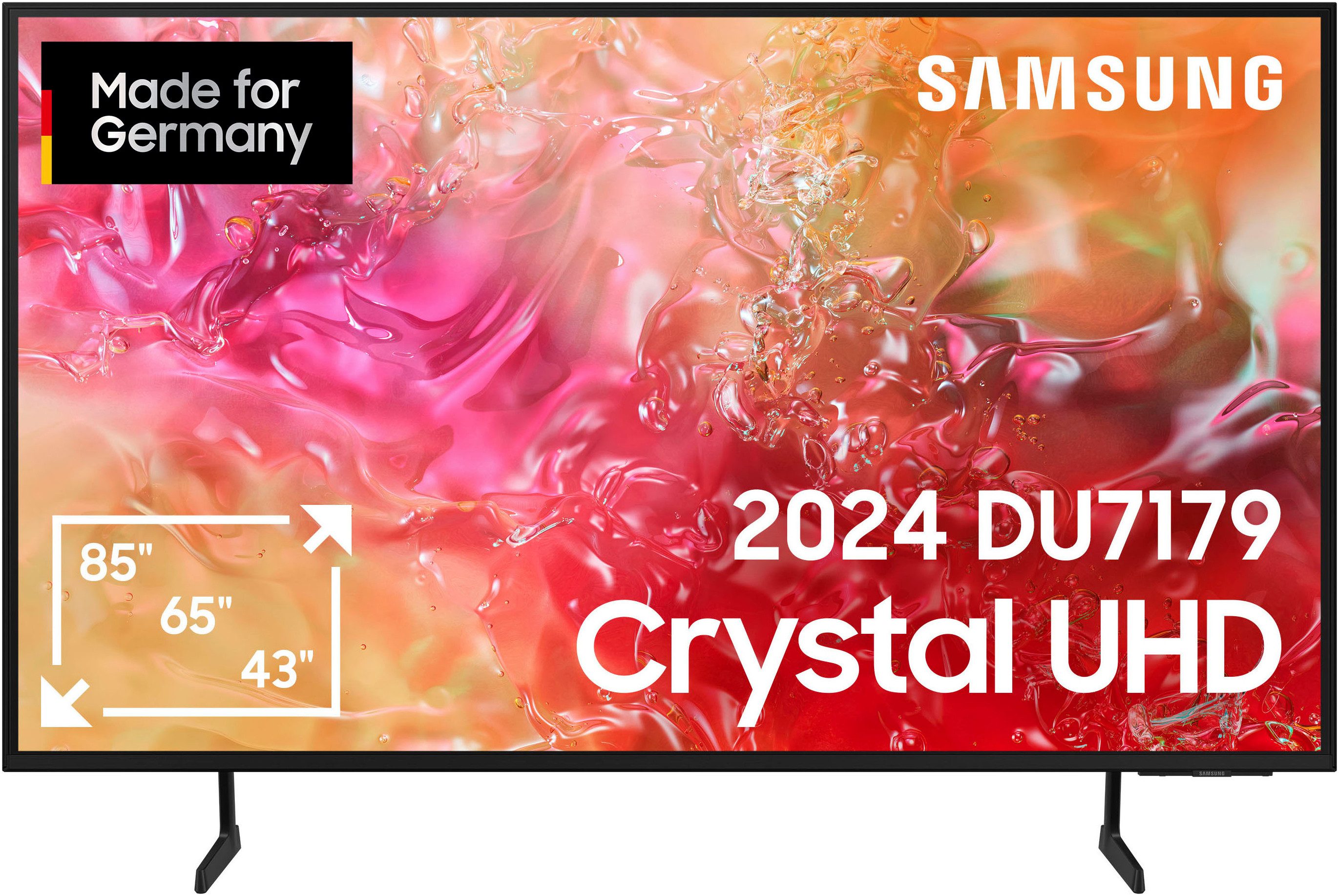 Samsung Crystal UHD 4K DU7179 LED-TV 125 cm 50 inch Energielabel G (A G) CI+*, DVB-C, DVB-S2, DVB-T2