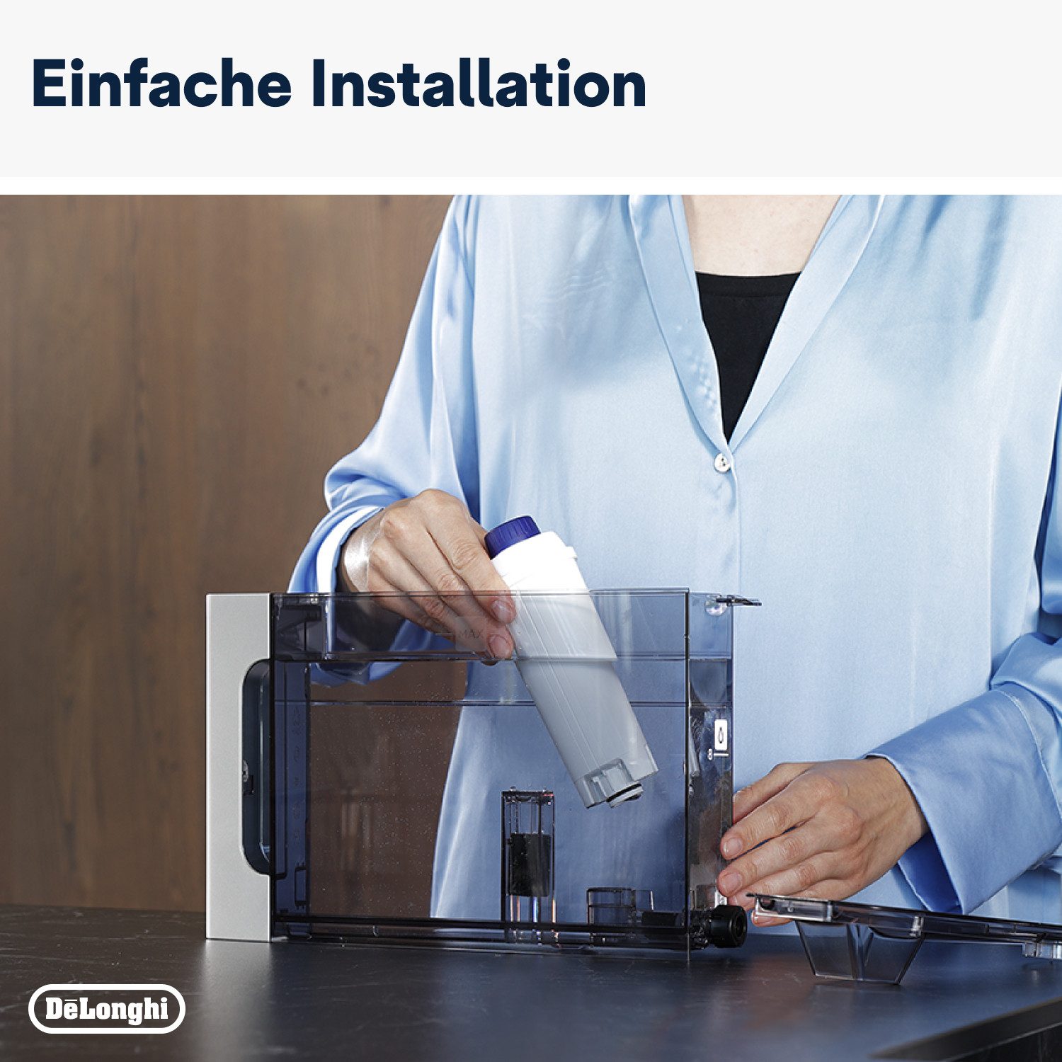 De'Longhi Waterfilter DLSC002, voor alle volautomatische koffiezetapparaten met waterfilter van de'longhi