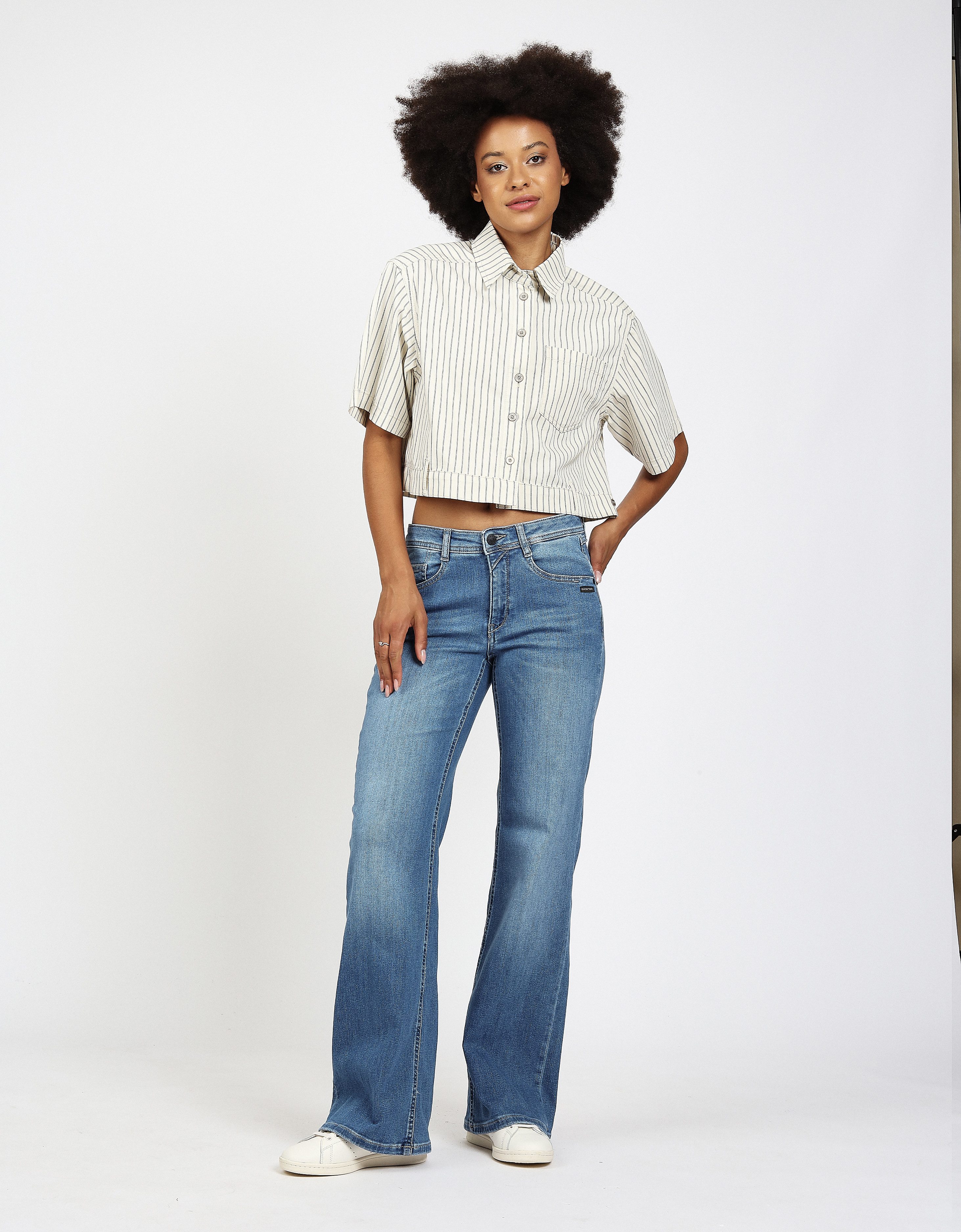 GANG 5-pocket jeans 94AMELIE WIDE LONG