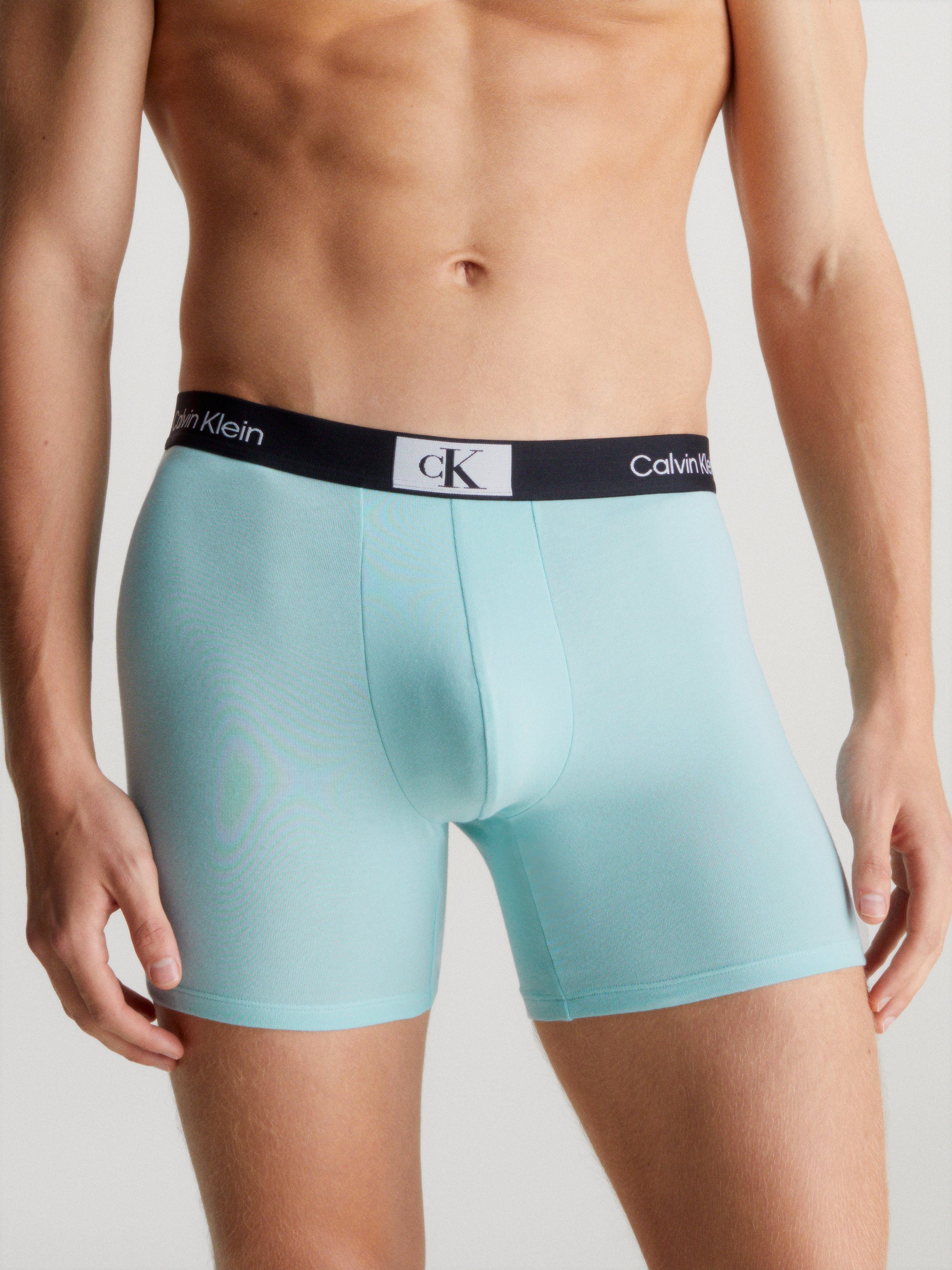 Calvin Klein Boxershort BOXER BRIEF 3PK met elastische logo-band (3 stuks)