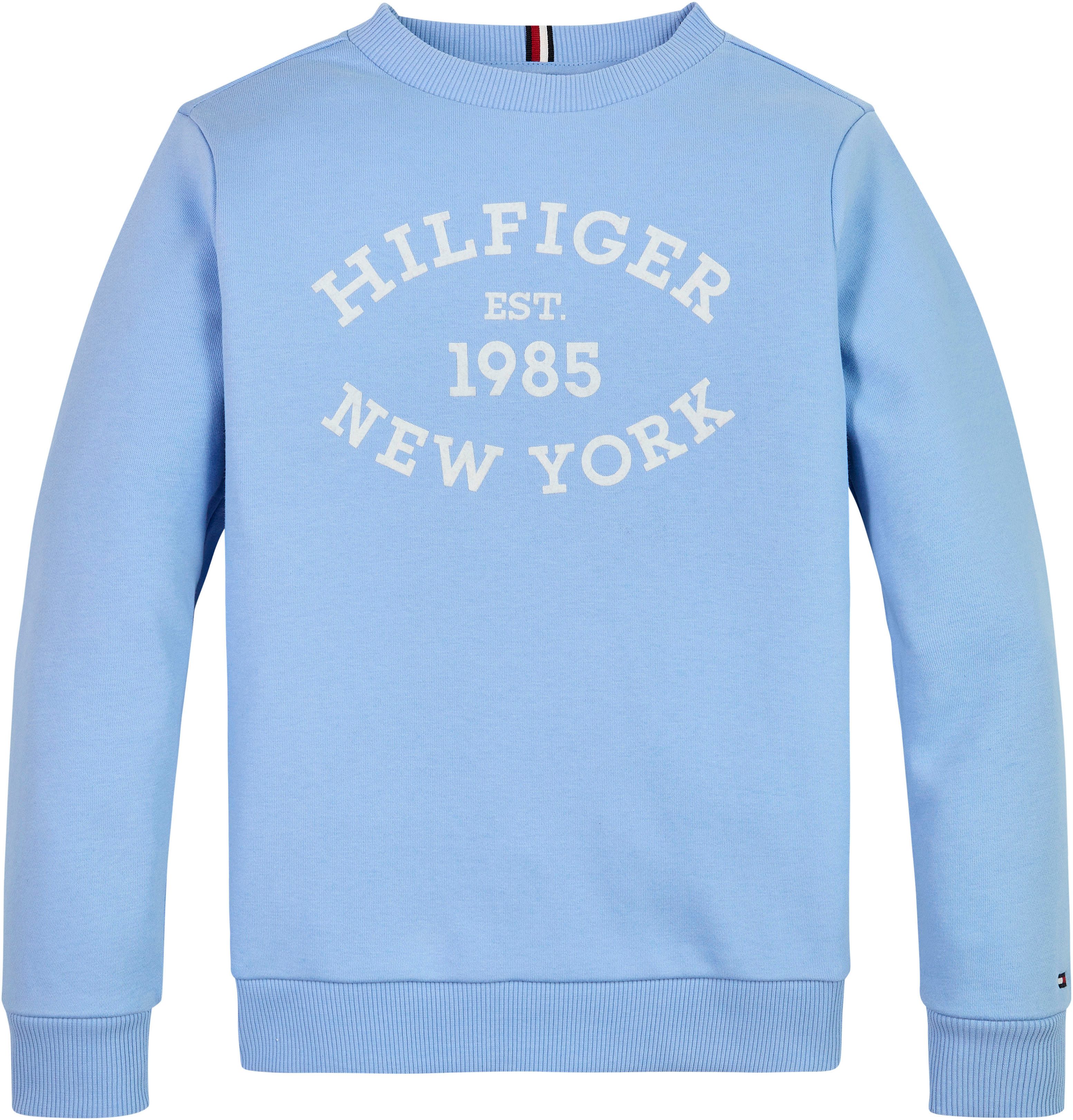 Tommy Hilfiger Sweatshirt MONOTYPE FLOCK REG SWEATSHIRT