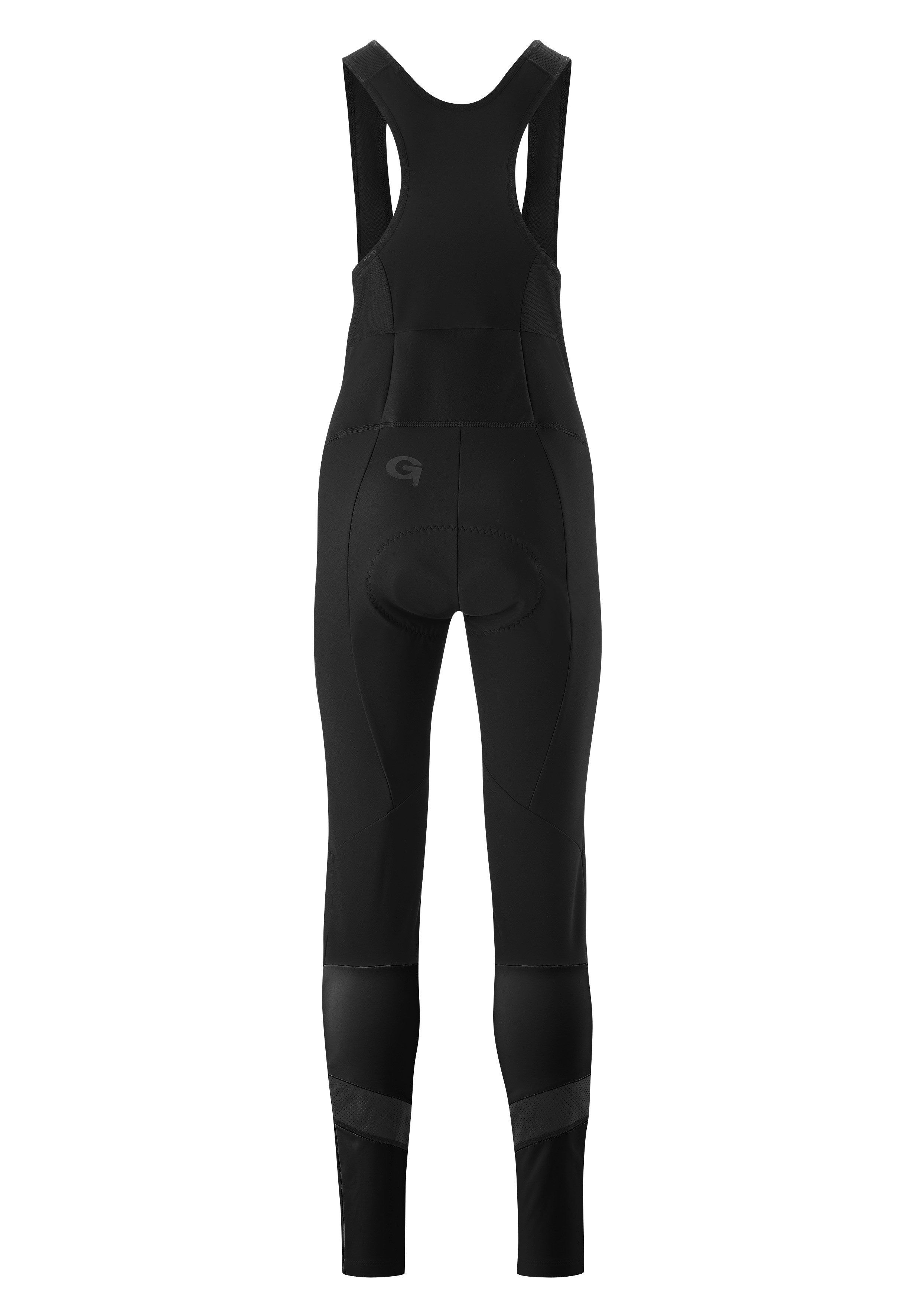 Gonso Fietsbroek Essential Bib Tight Softshell W Dames fietsbroek met bandjes en zitkussen
