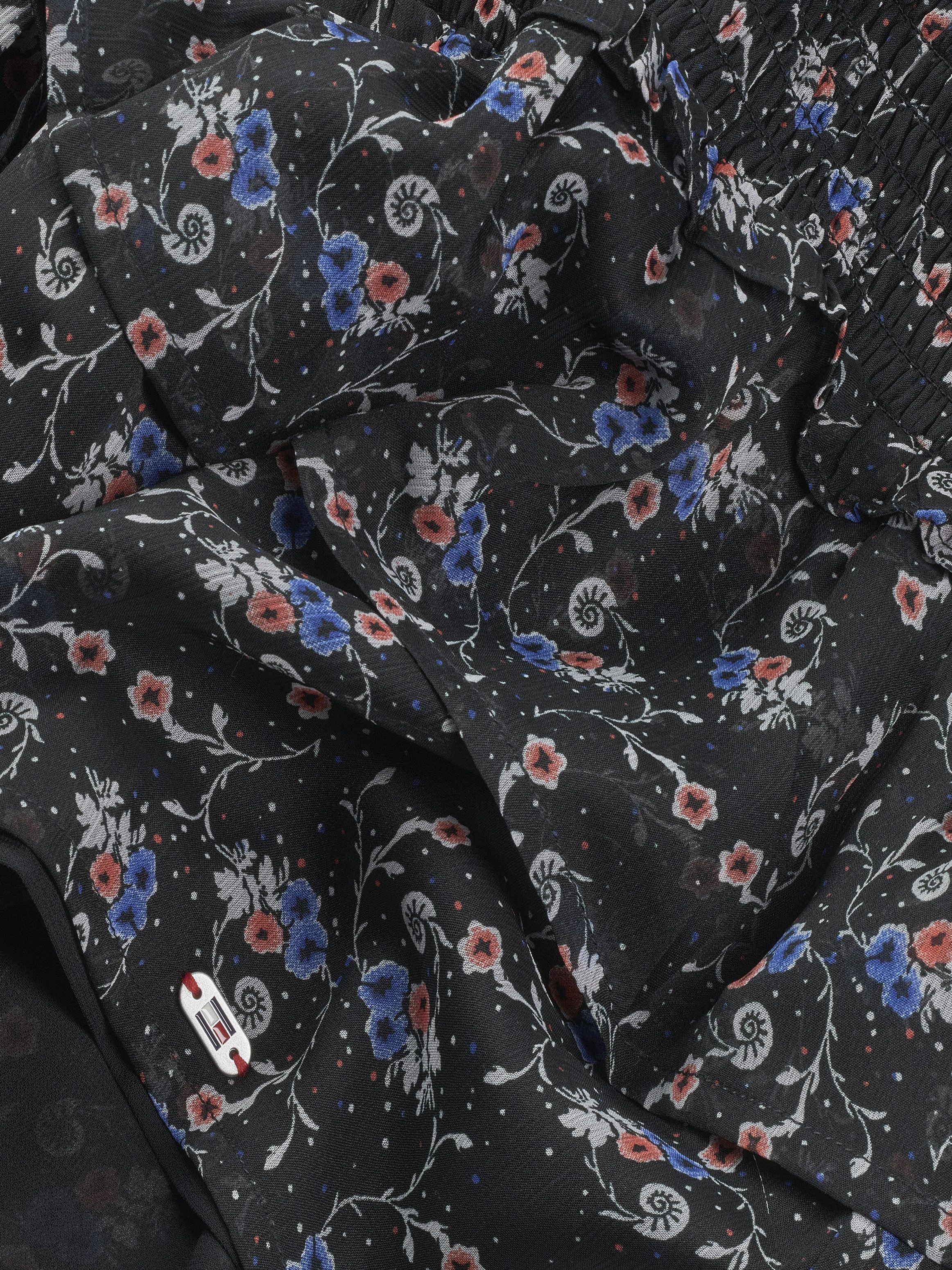 TOMMY JEANS Rok met ruches TJW RUCHED AOP SKIRT met volants, allover print