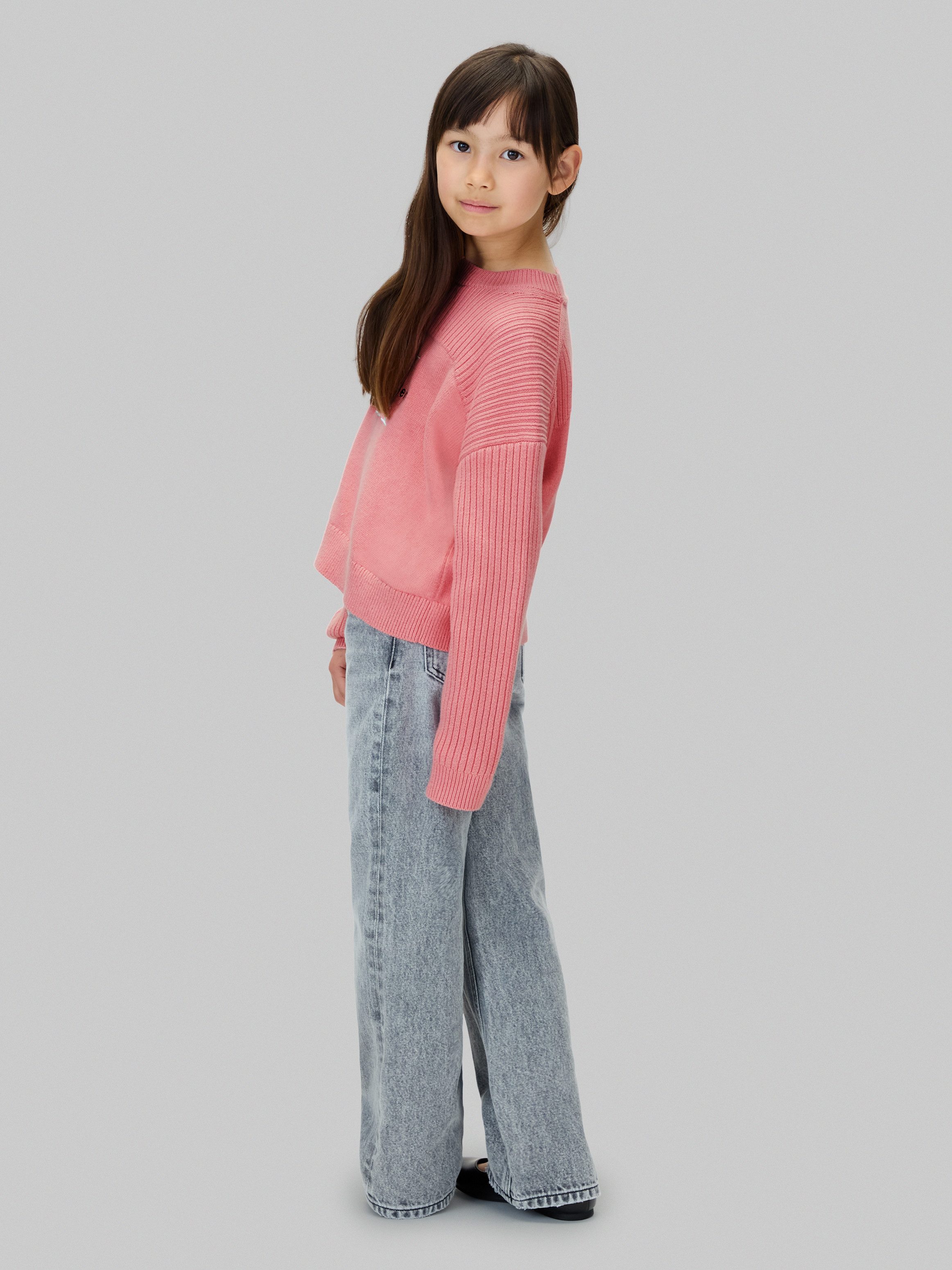 Calvin Klein Gebreide trui MONOLOGO CN SWEATER