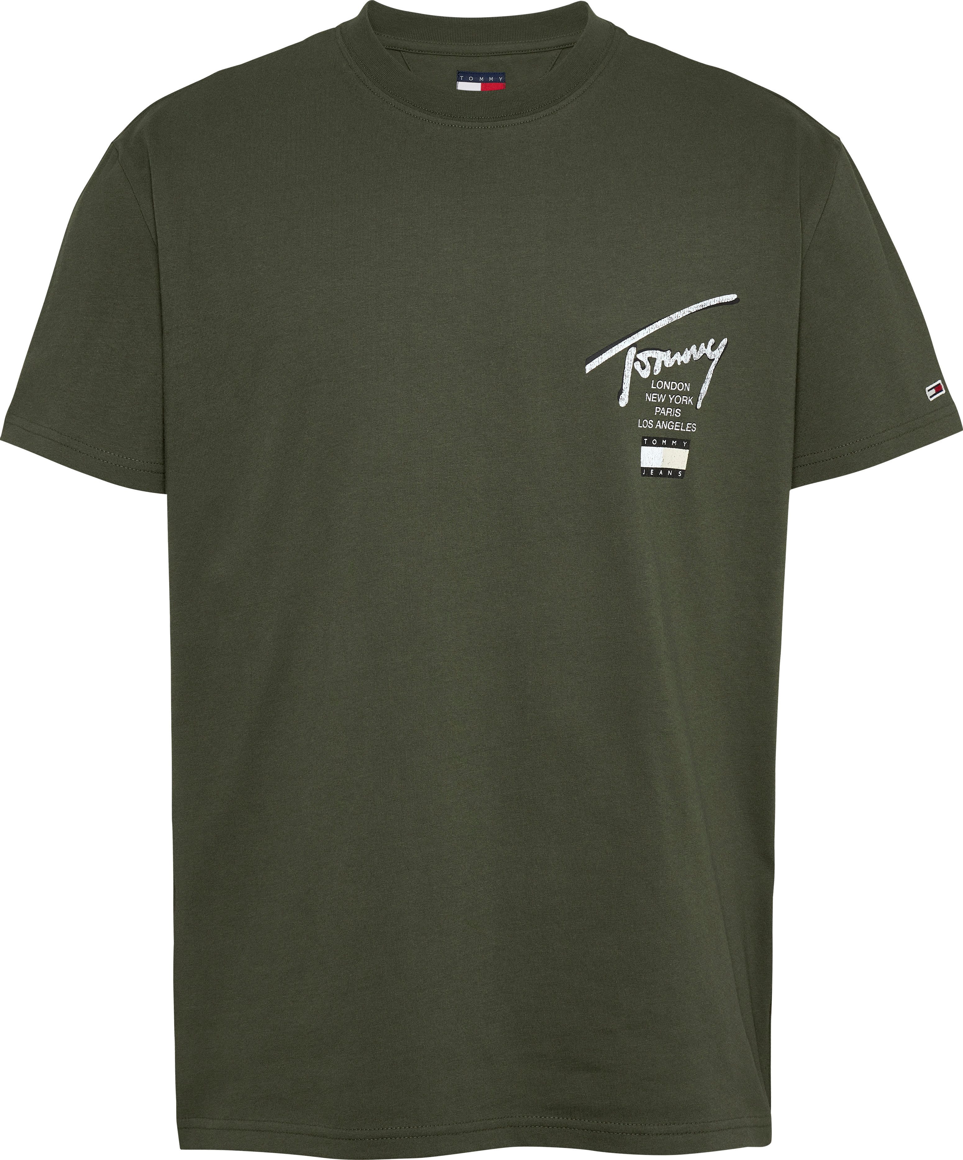 TOMMY JEANS T-shirt TJM REG TOMMY SIGN CITY TEE EXT