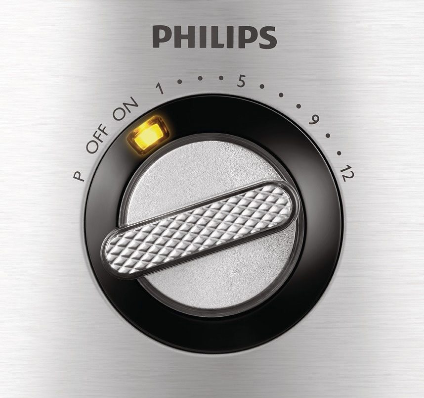 Philips Compacte keukenmachine HR7778/00 inclusief deeghaak, vruchtenpers, blender en citruspers