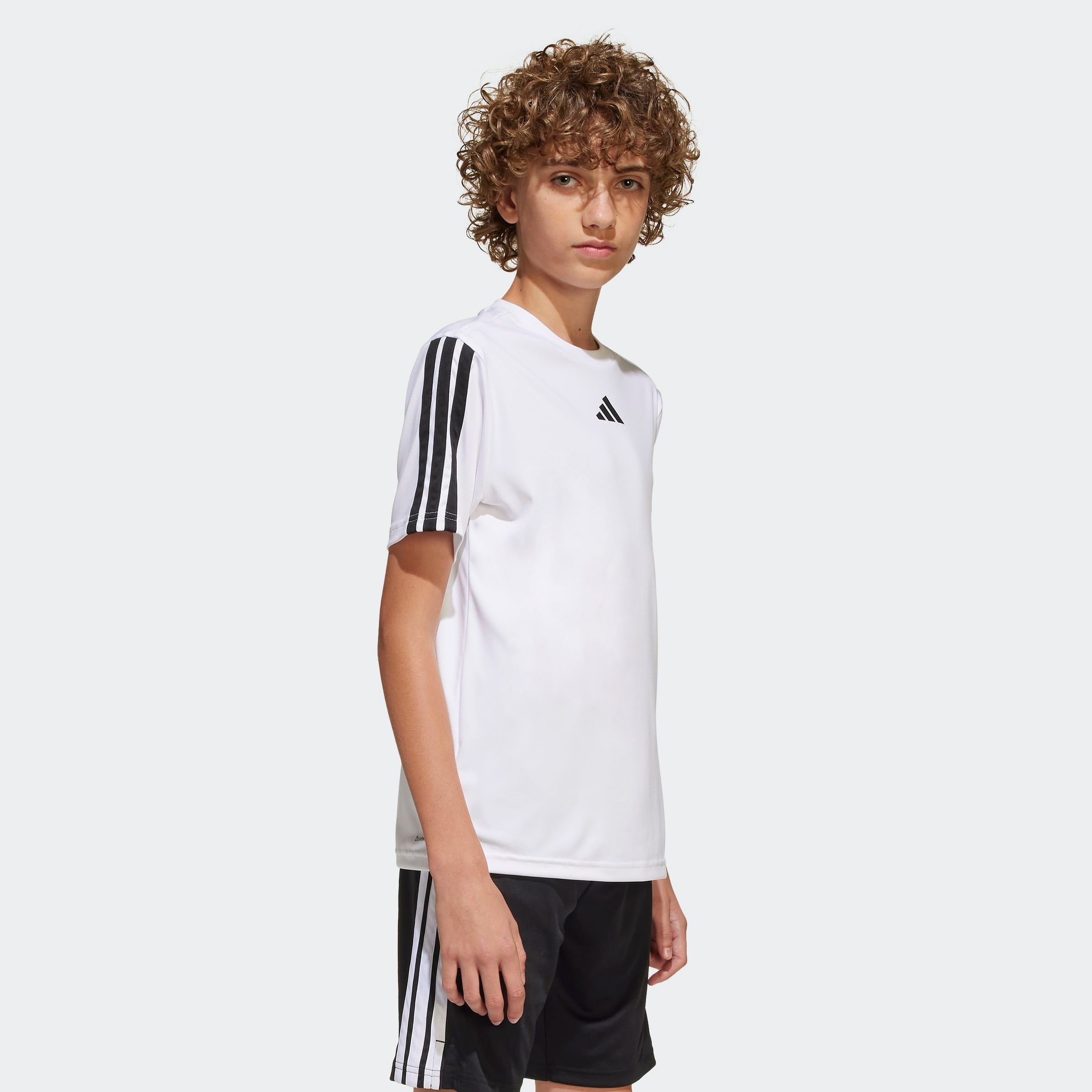 adidas Sportswear T-shirt J TR-ES 3S TEE jongens t-shirts maat 140 wit