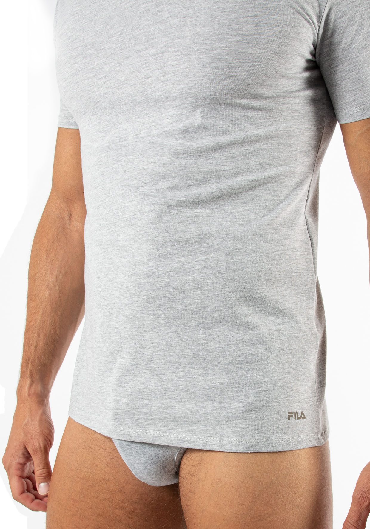 Fila Shirt met korte mouwen (2-delig, Set van 2)