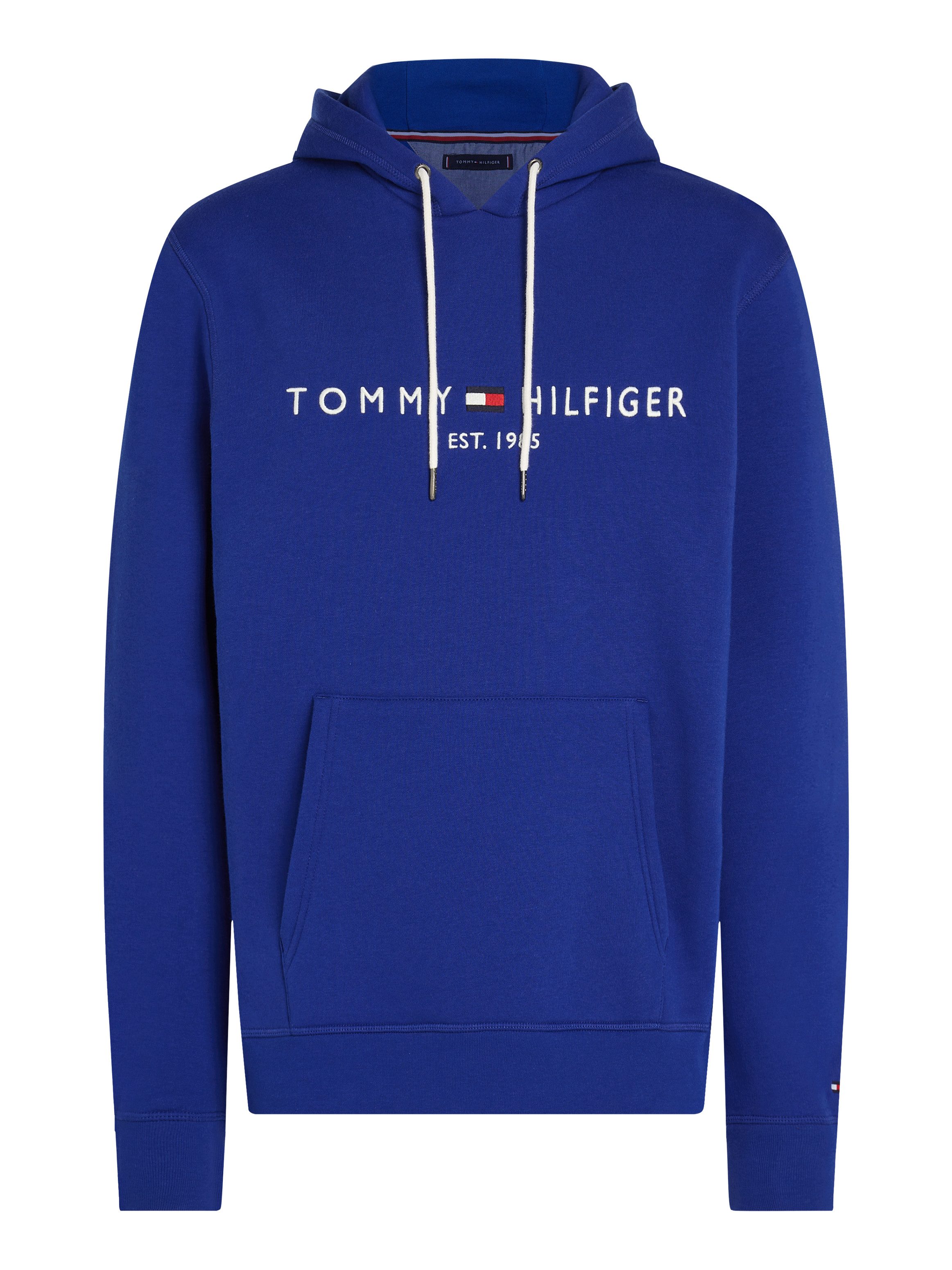 Tommy Hilfiger Hoodie TOMMY LOGO HOODY met capuchon en kangoeroezak