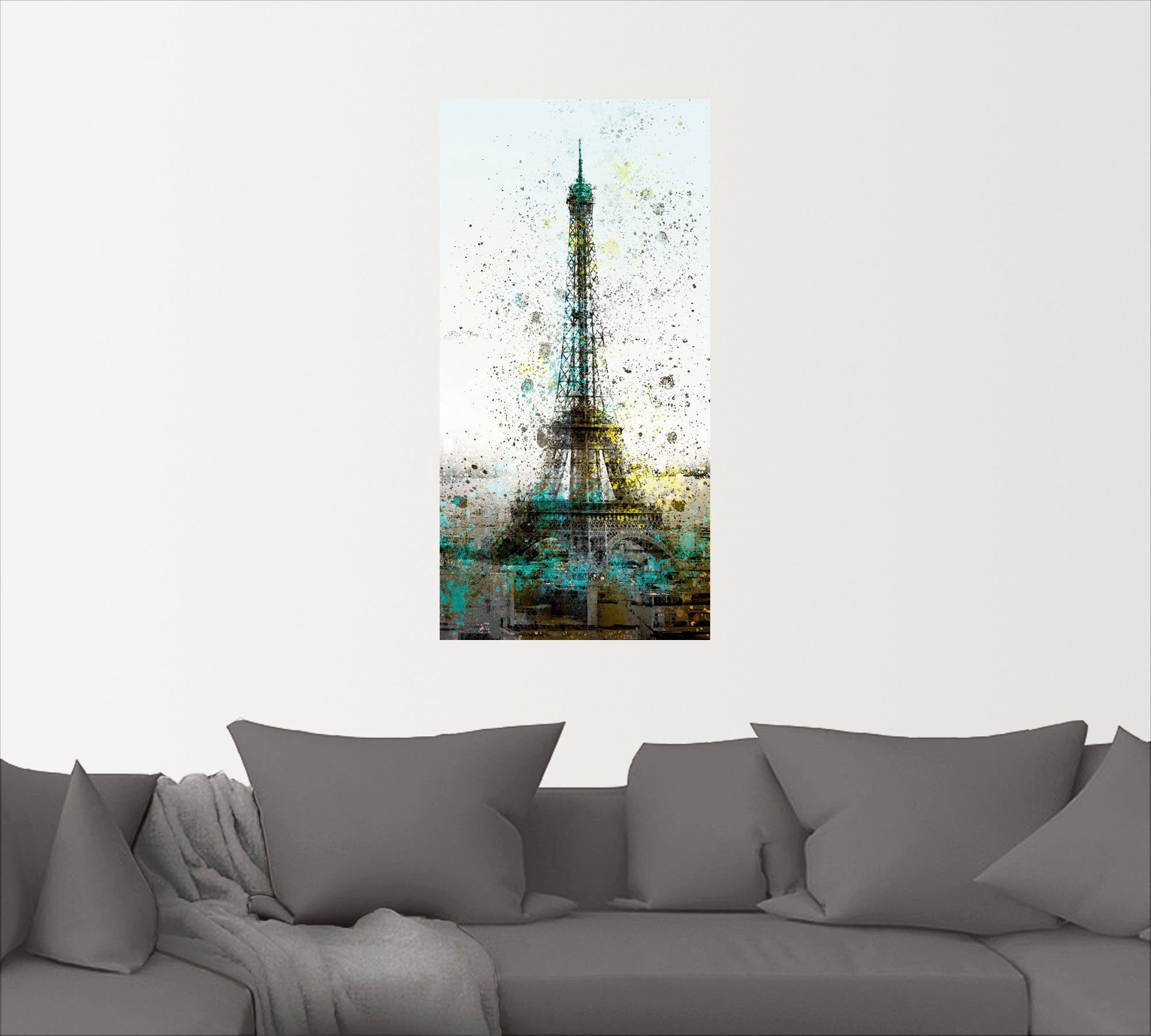 Artland Wandfolie Parijs Eiffeltoren I