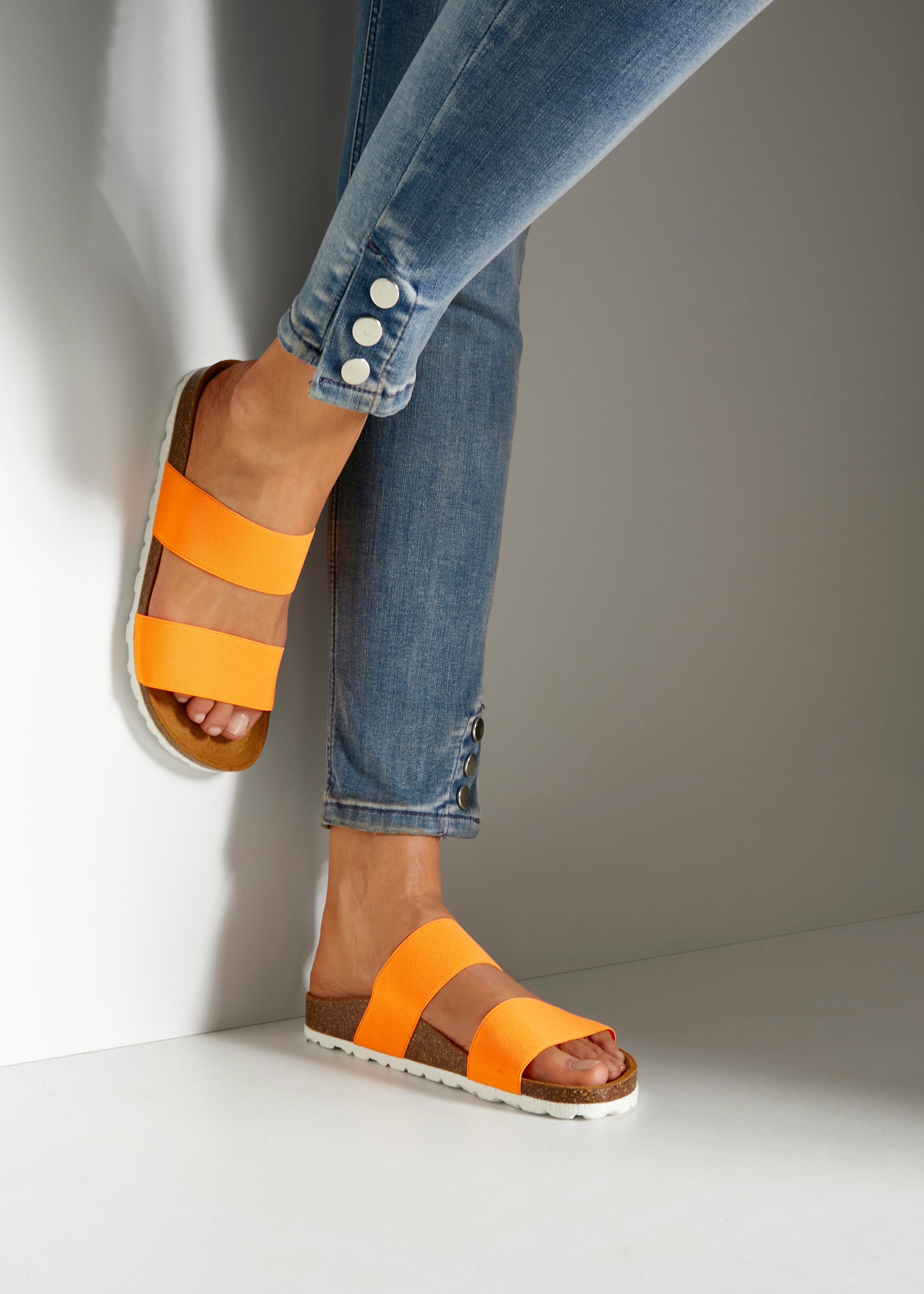 Vivance Slippers Sandaal, mule, open schoen,