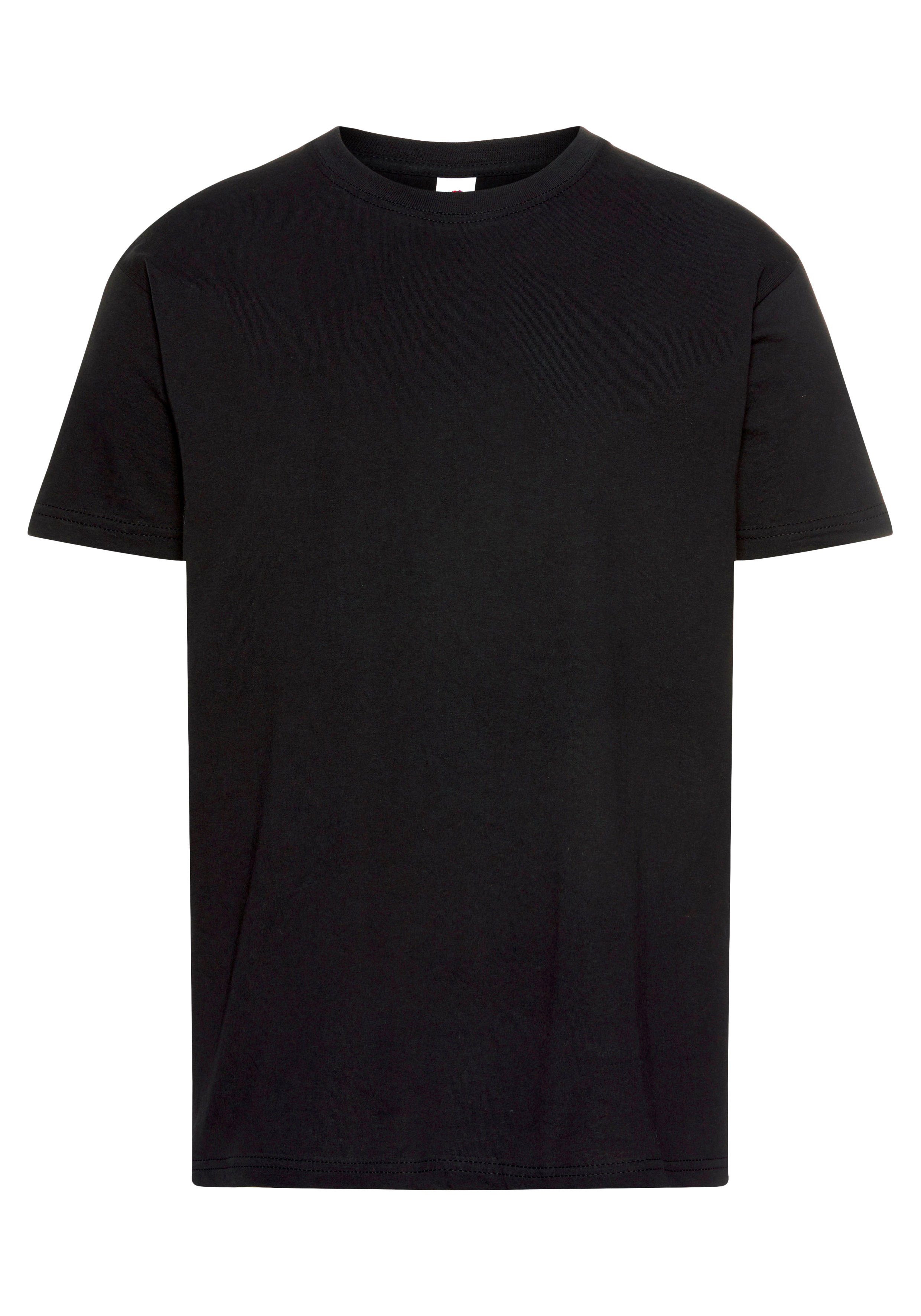 Fruit of the Loom T-shirt Zes stuks in verschillende kleurcombinaties (6-delig, Set van 6)