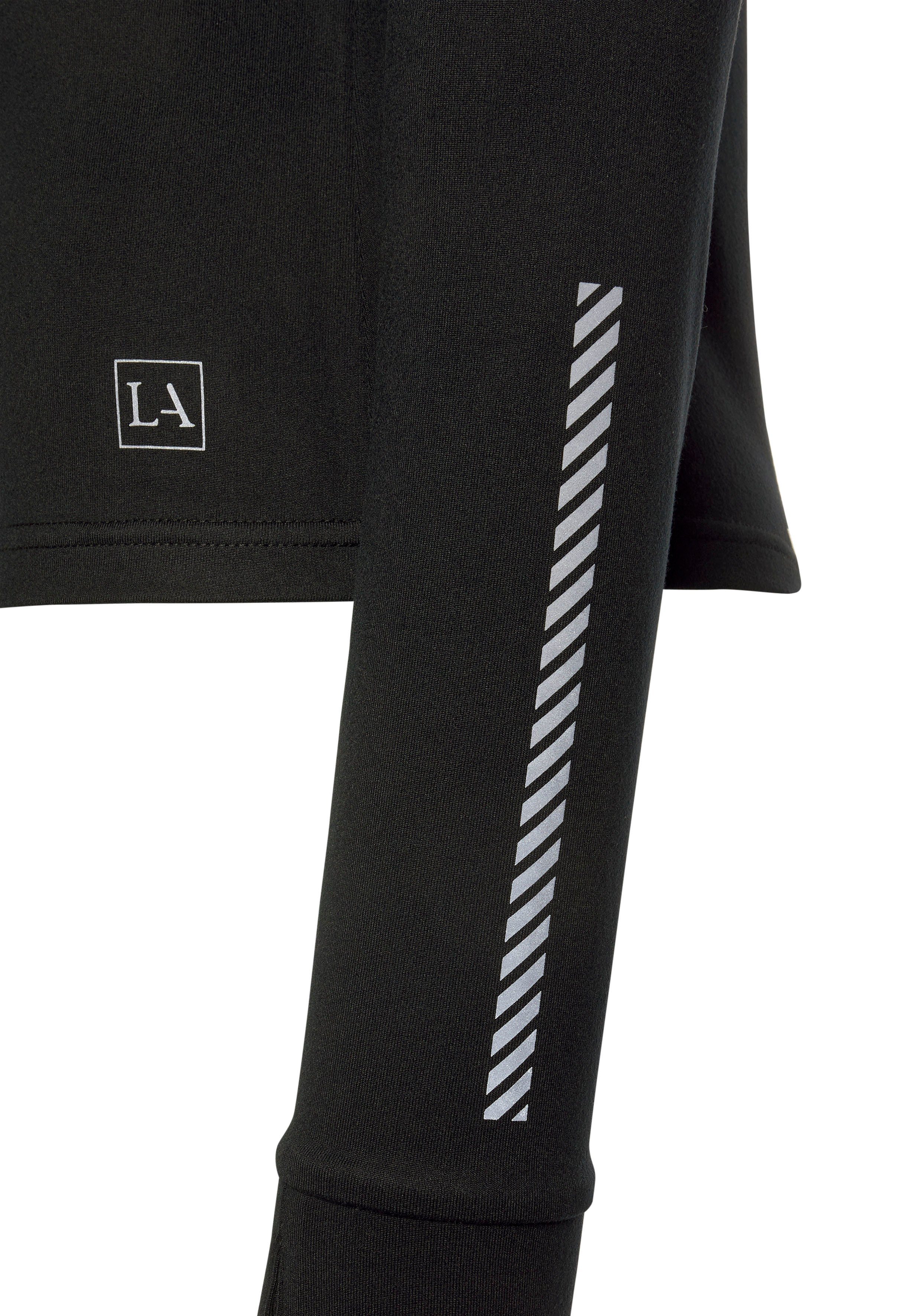 active by Lascana Runningshirt Thermo met reflecterende details