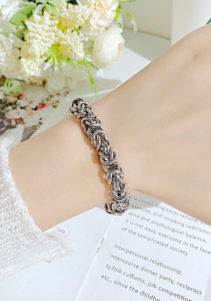 Firetti Edelstalen armband Sieraad cadeau armband koningsketting