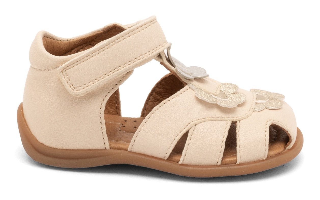 Bisgaard Sandalen Oline Breedte: normaal , babyschoen, feestdagsschoen met klittenband, maat sjabloon te downloaden