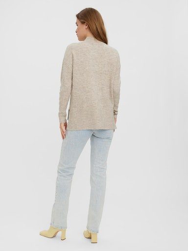 Vero Moda Trui met staande kraag VMLEFILE OVERSIZE BOXY BLOUSE GA NOOS