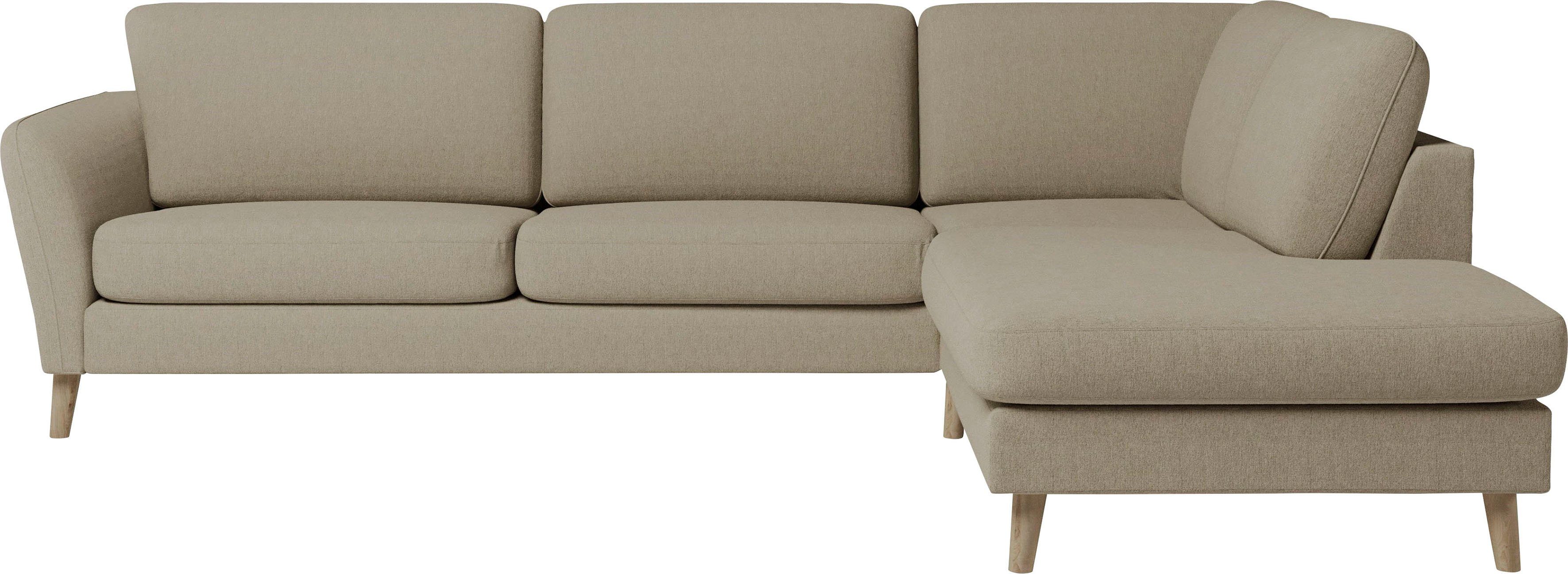 Home affaire Hoekbank MARSEILLE 278/202 cm, L-vorm, ottoman rechts/links, verschillende bekledingen