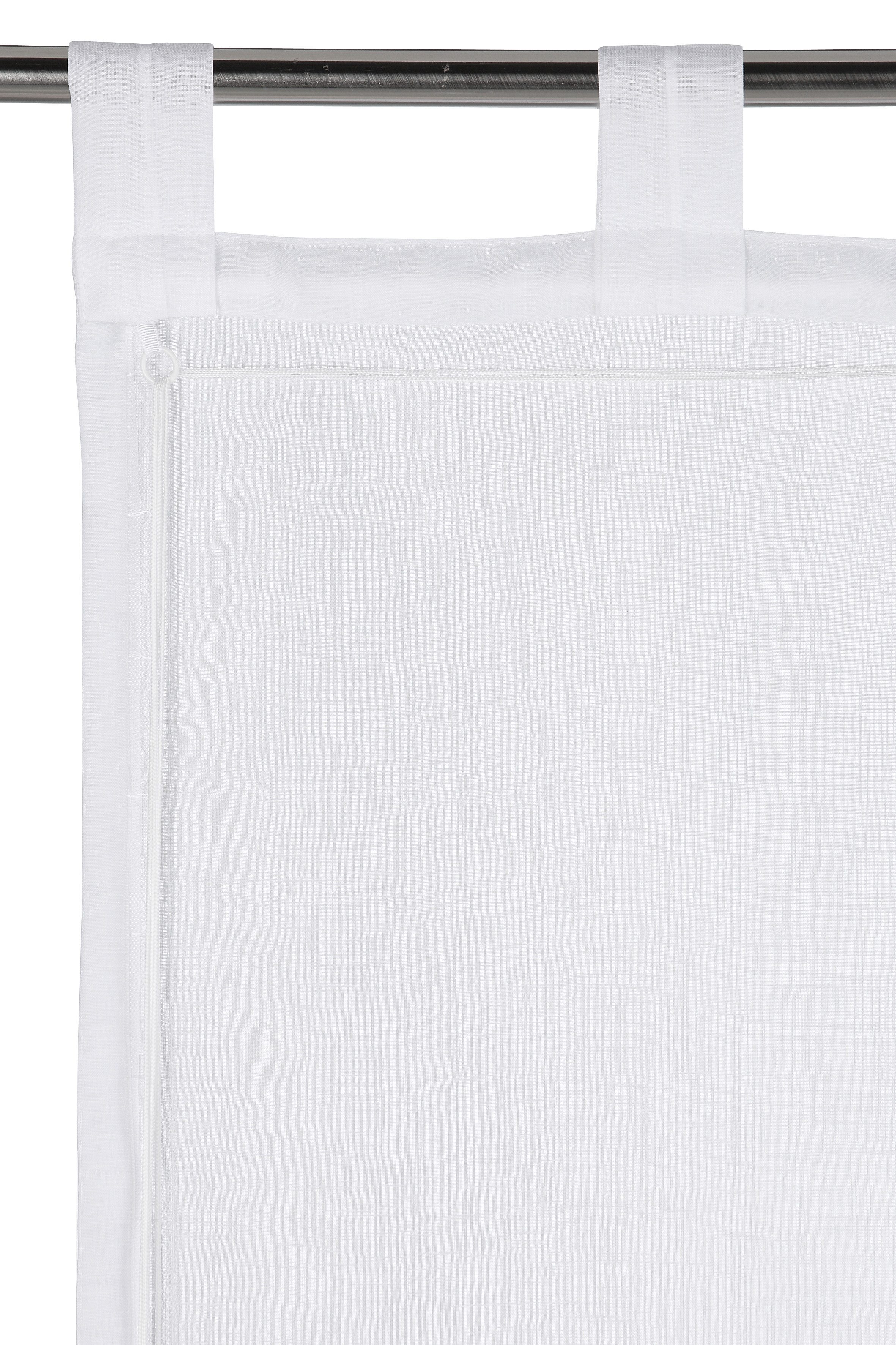 my home Romeins rolgordijn Regina Transparant, voile, polyester (1 stuk)