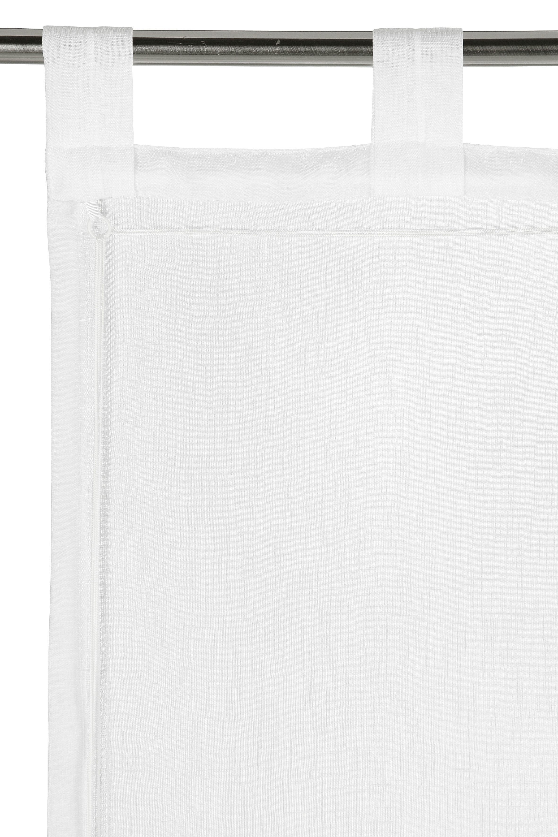 my home Romeins rolgordijn Regina Transparant, voile, polyester (1 stuk)