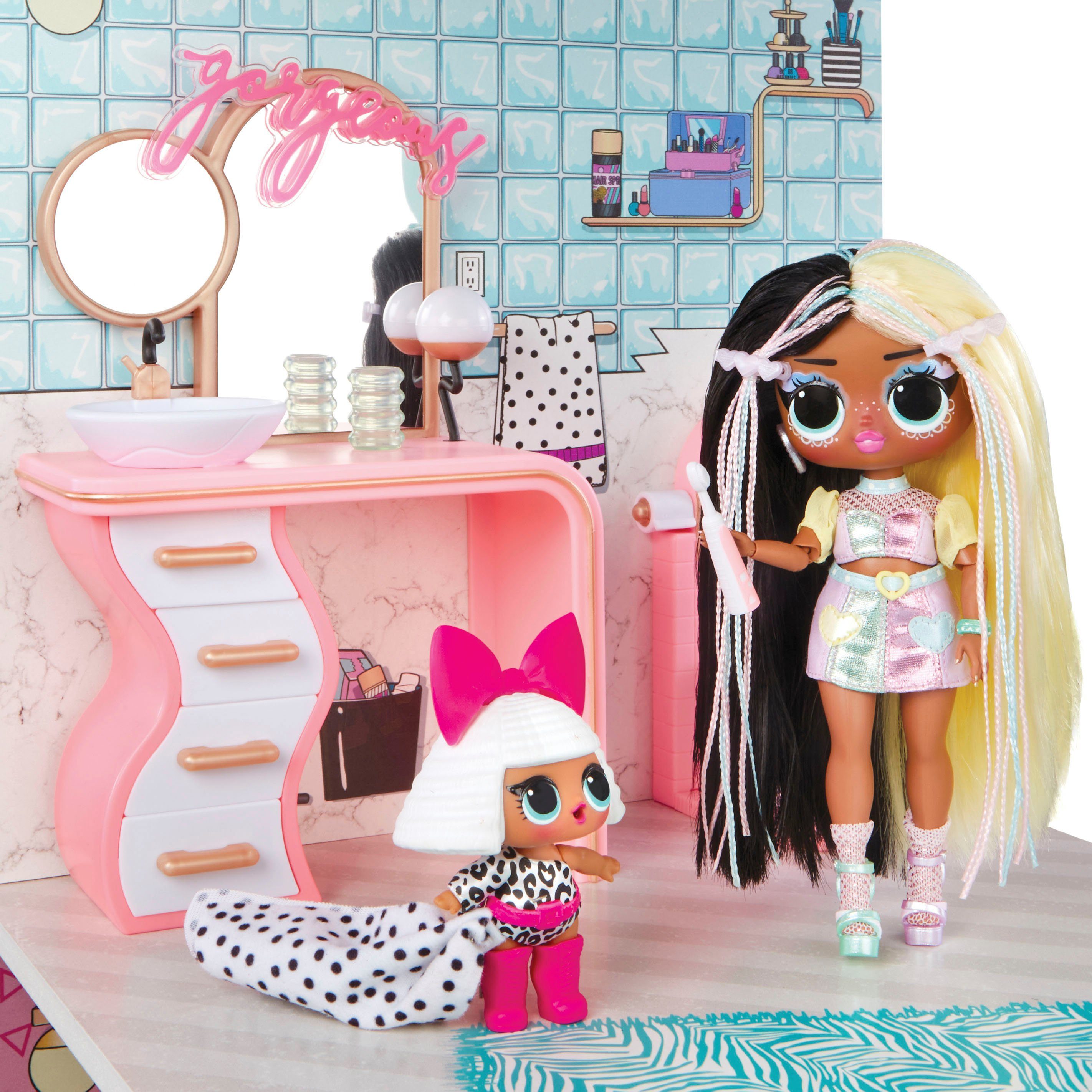 L.O.L. SURPRISE! Poppenhuis L.O.L. Surprise Fashion House inclusief meubelen en accessoires
