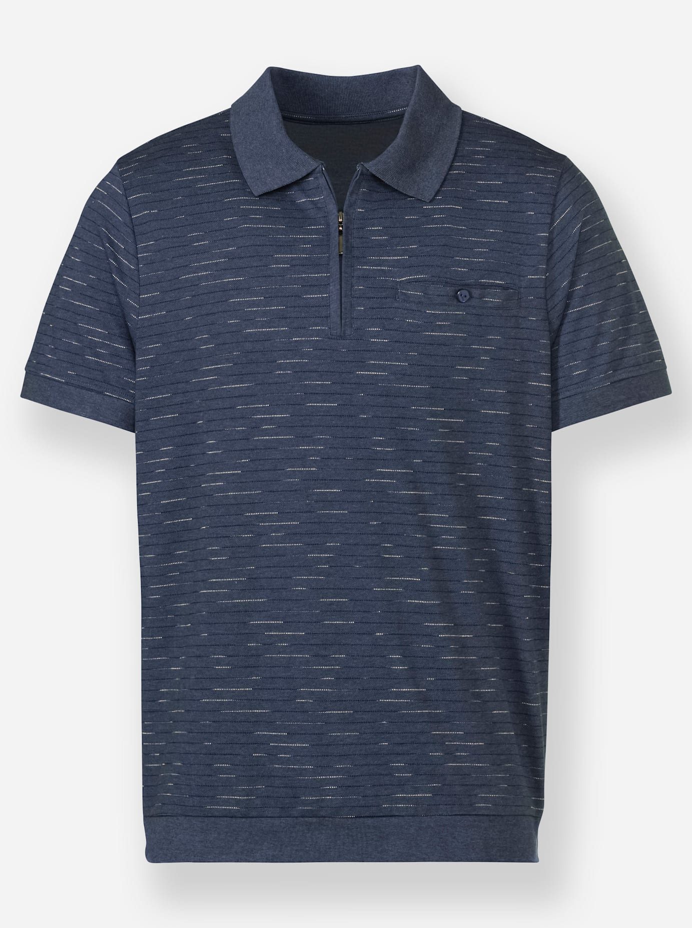 Marco Donati Poloshirt met korte mouwen (1-delig)