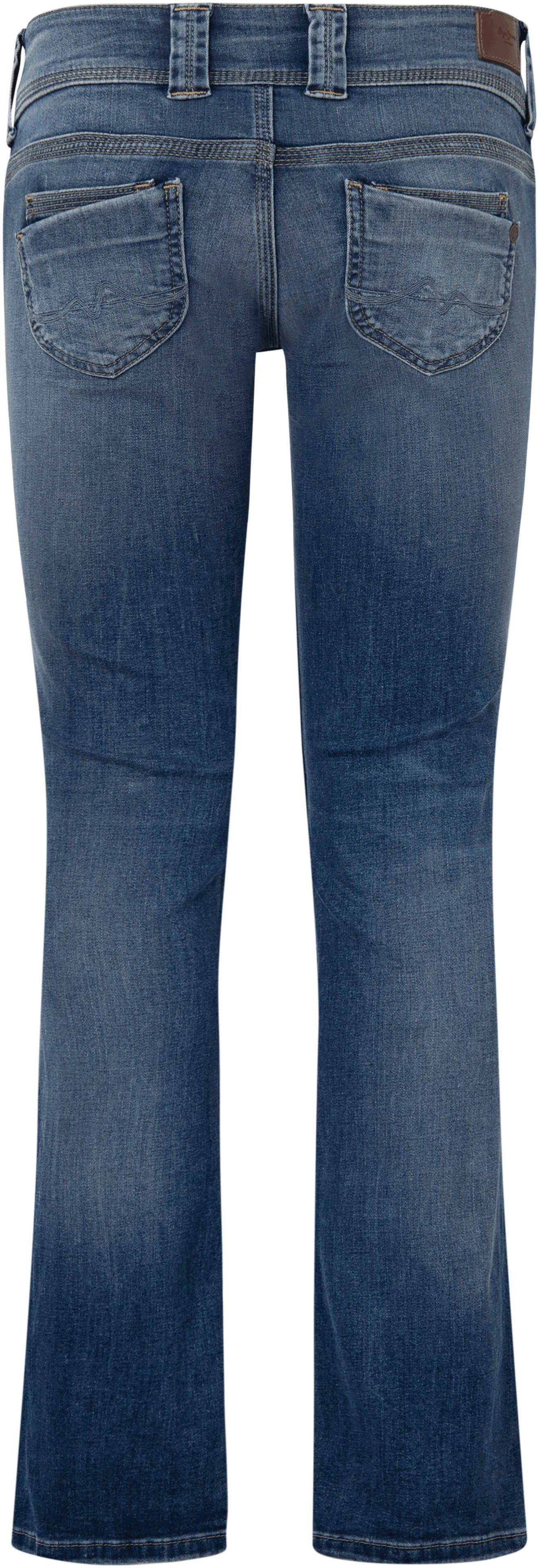 Pepe Jeans Straight jeans VENUS met badge