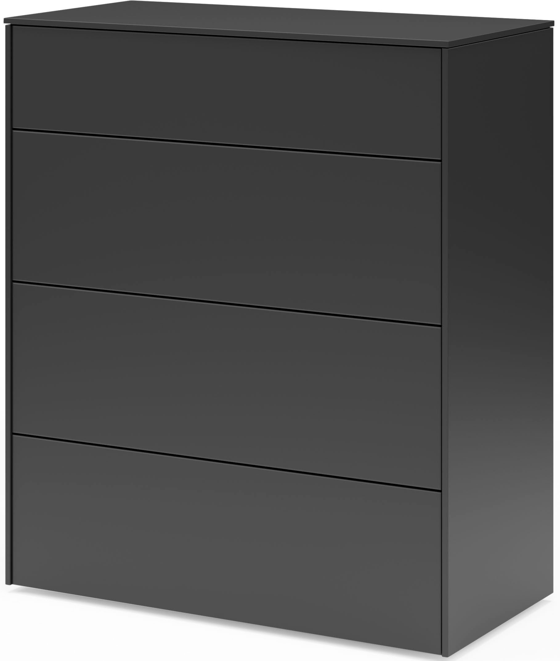 set one by Musterring Kast Riverside Grifflos met push-to-open functie, in 2 kleuren verkrijgbaar