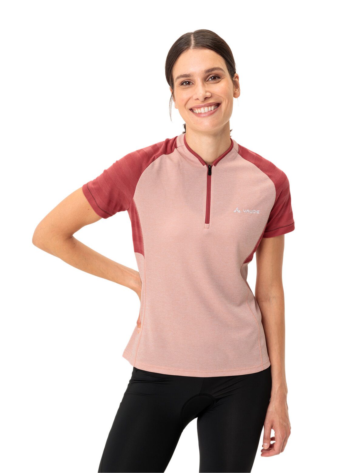 VAUDE Fietsshirt Fiets shirt met materiaalinzetten