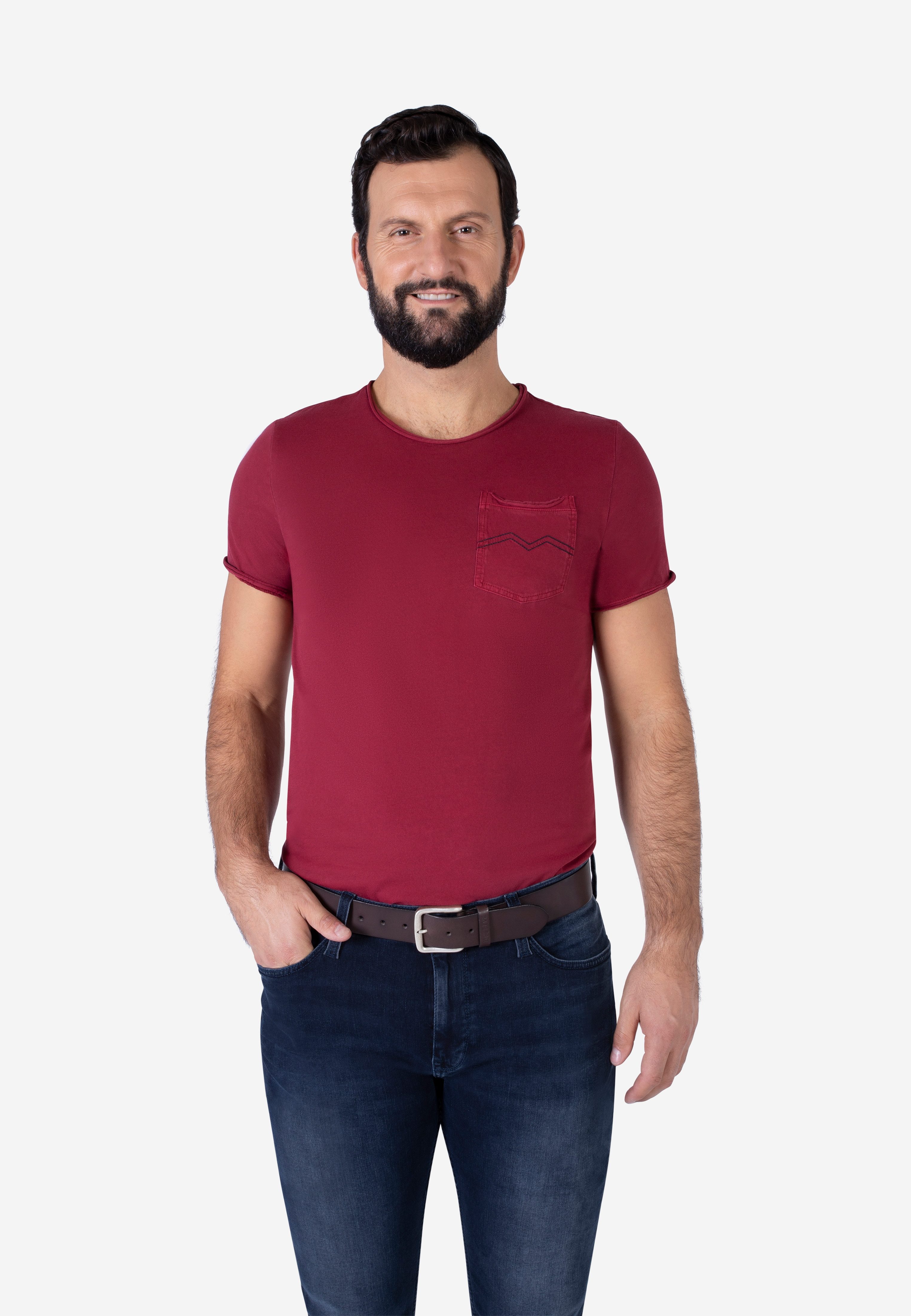 MUSTANG Leren riem