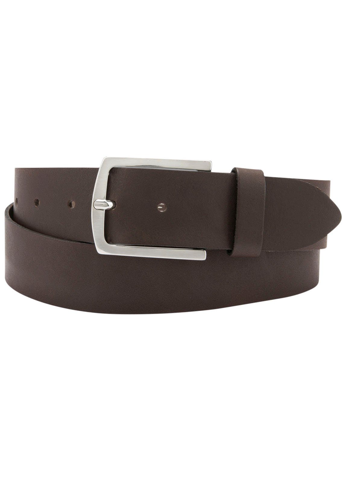 BERND GÖTZ Leren riem tot maat 140 cm, in extra lang in rustieke look