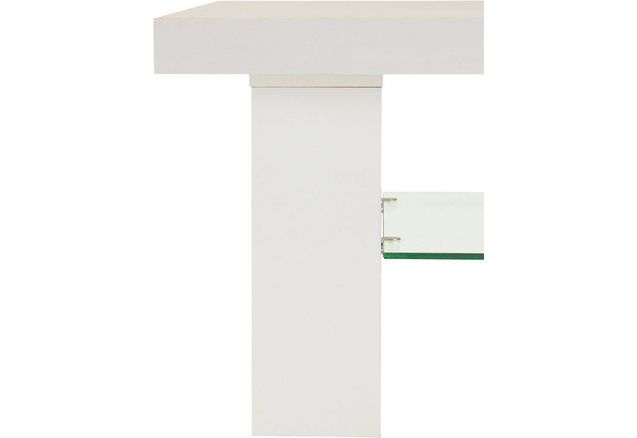Salontafel met verlicht glasplateau Salontafel met verlicht glasplateau