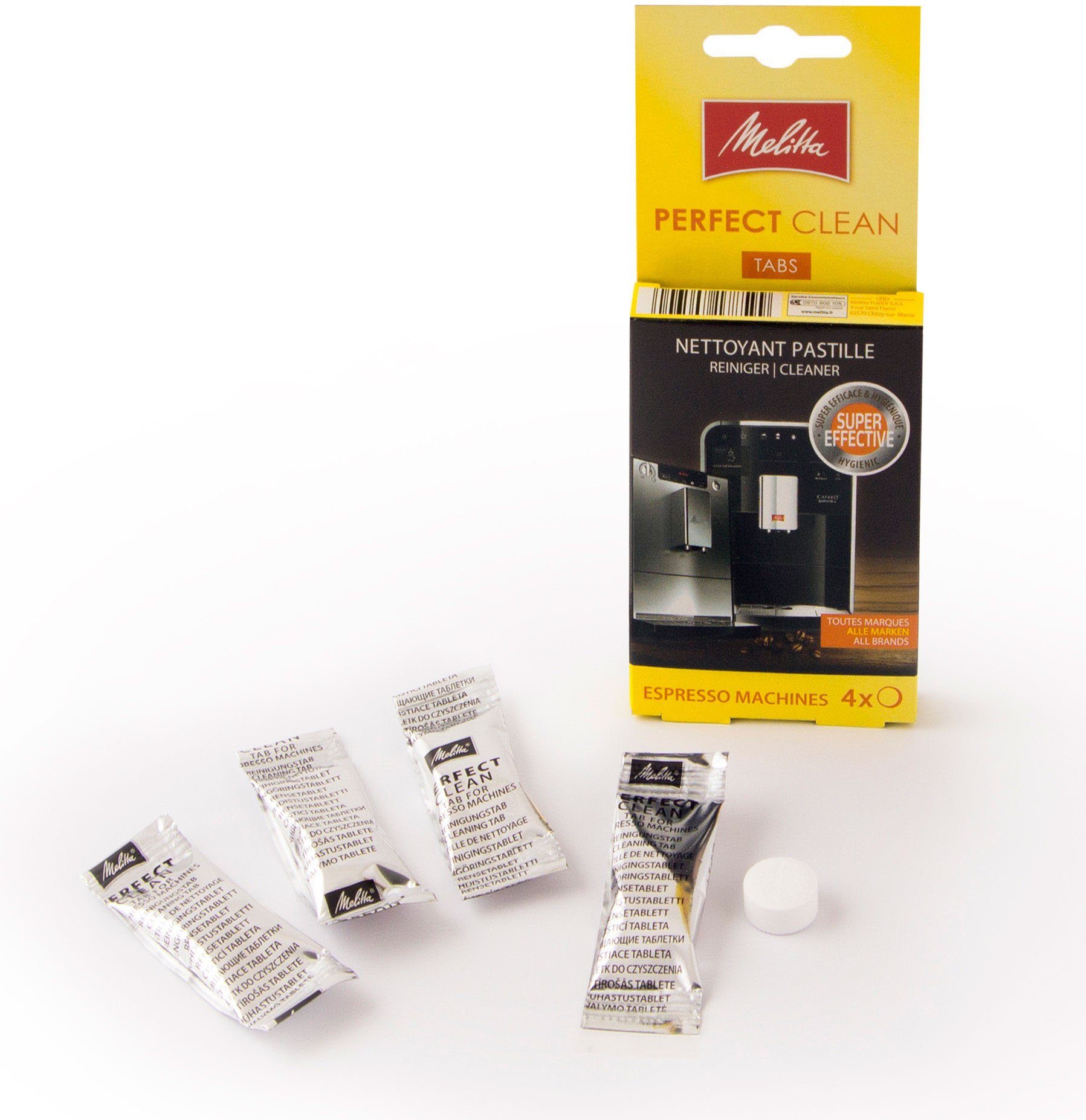Melitta Onderhoudsset Anti Calc Espresso Machines, Ontkalker, reinigingstabletten en waterfilter