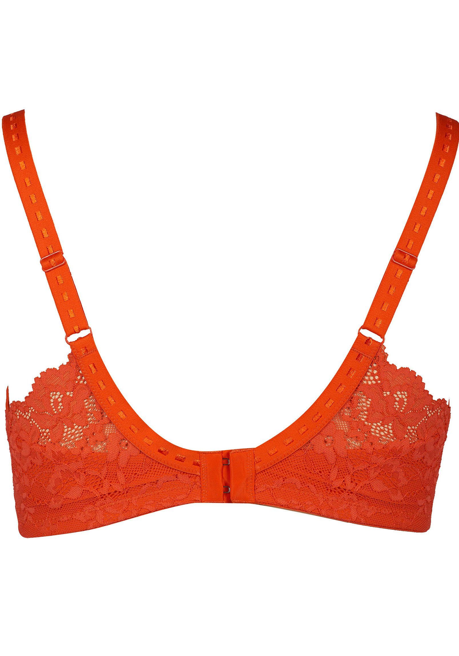 After Eden D-cup & up Beugel-bh LOIS met elegante kantdecoratie