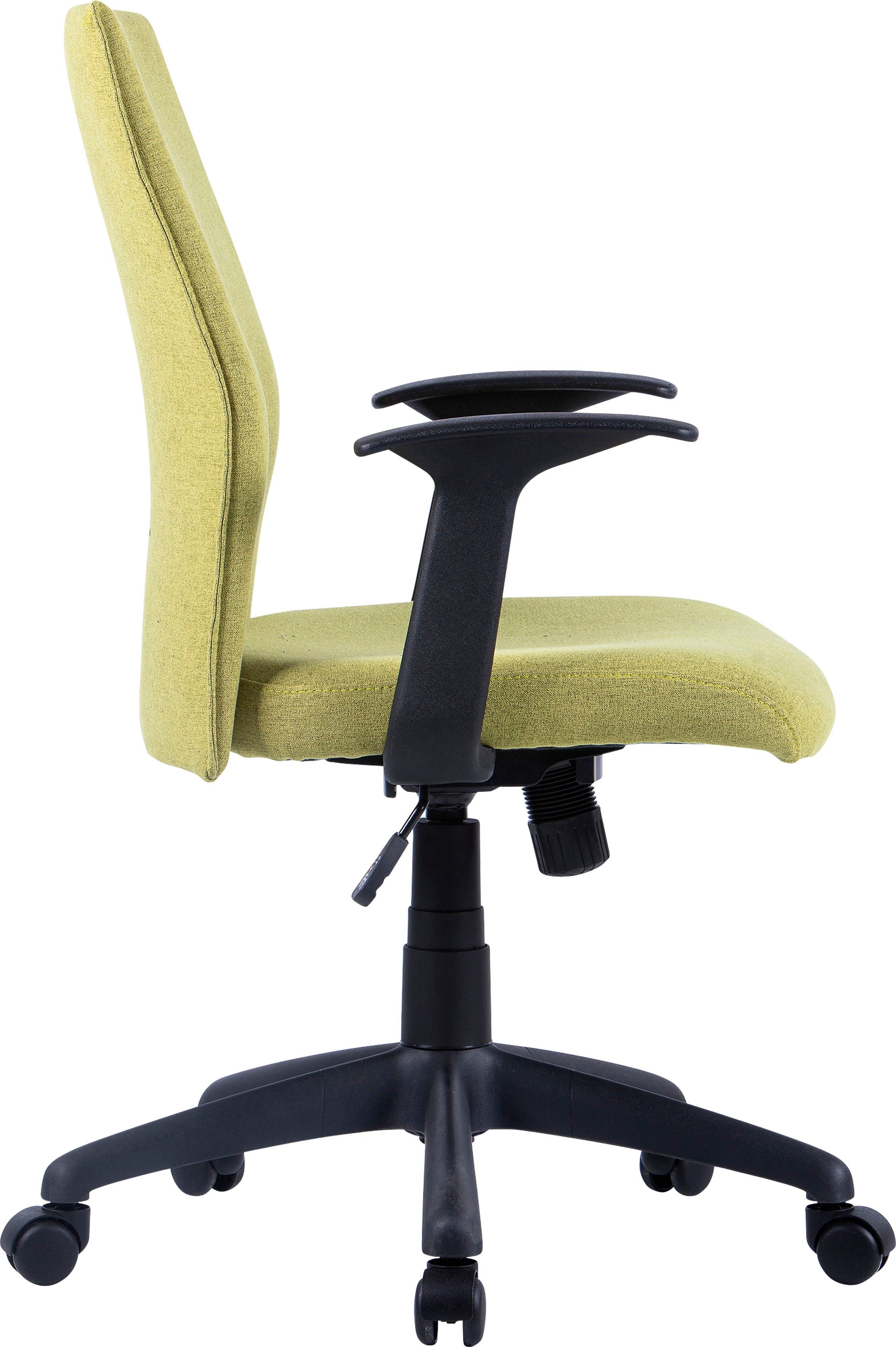 byLIVING Bureaustoel ROCKET met weefstof of moderne cord bekleding, met kantelmechanisme