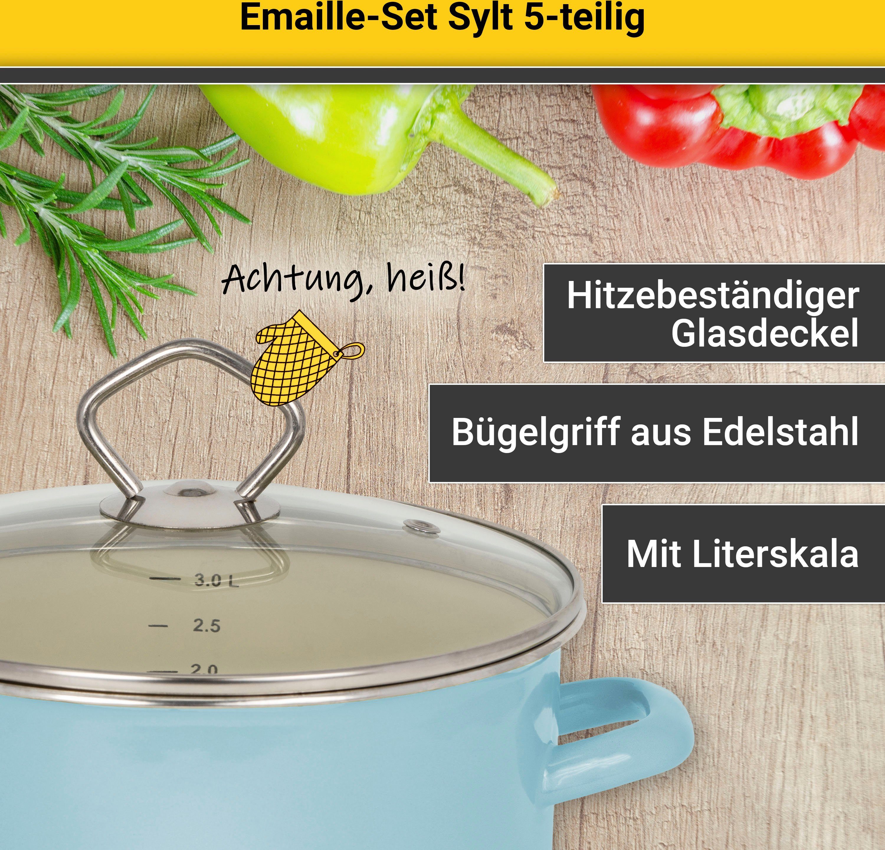 Krüger Pannenset Sylt Inductie (set)