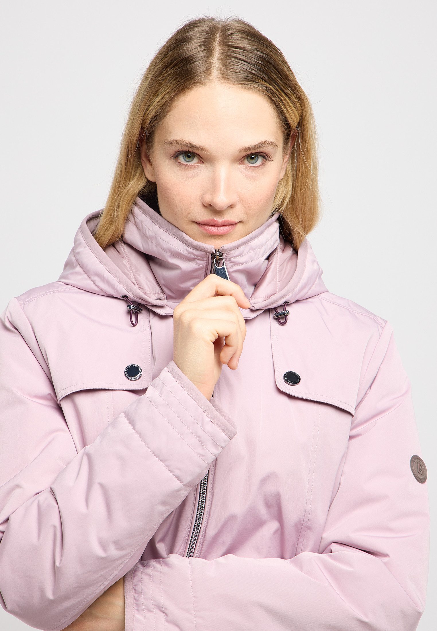 Barbara Lebek Outdoorjack met een capuchon