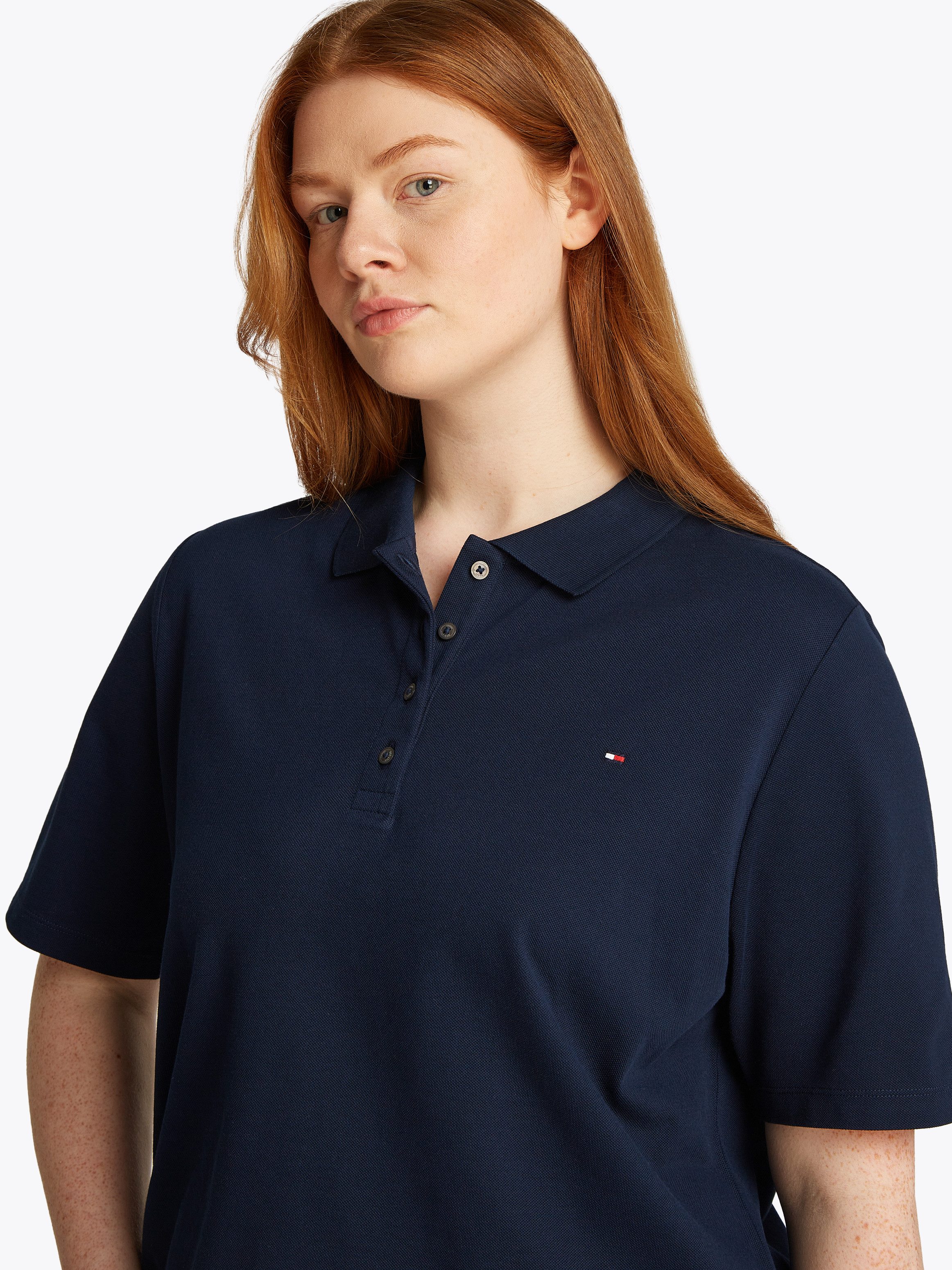 Tommy Hilfiger Curve Poloshirt CRV 1985 REG PIQUE POLO SS