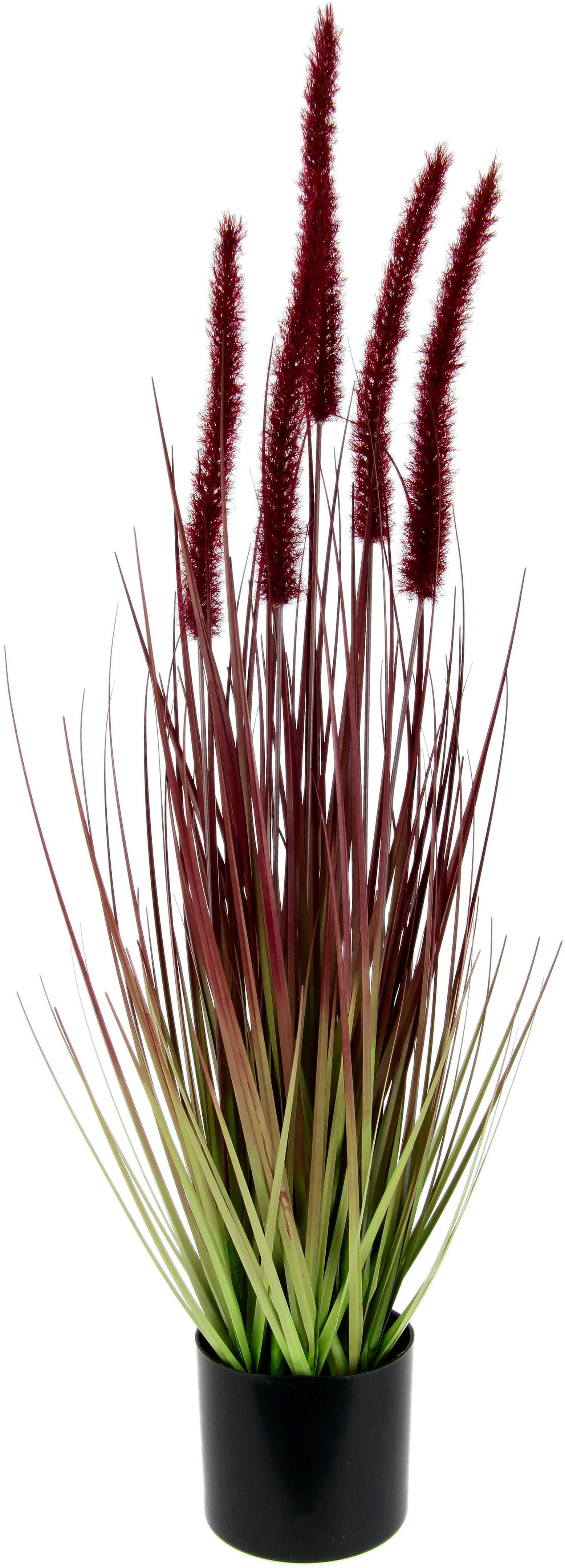 I.GE.A. Kunstplant Vossenstaart kunstplanten rood