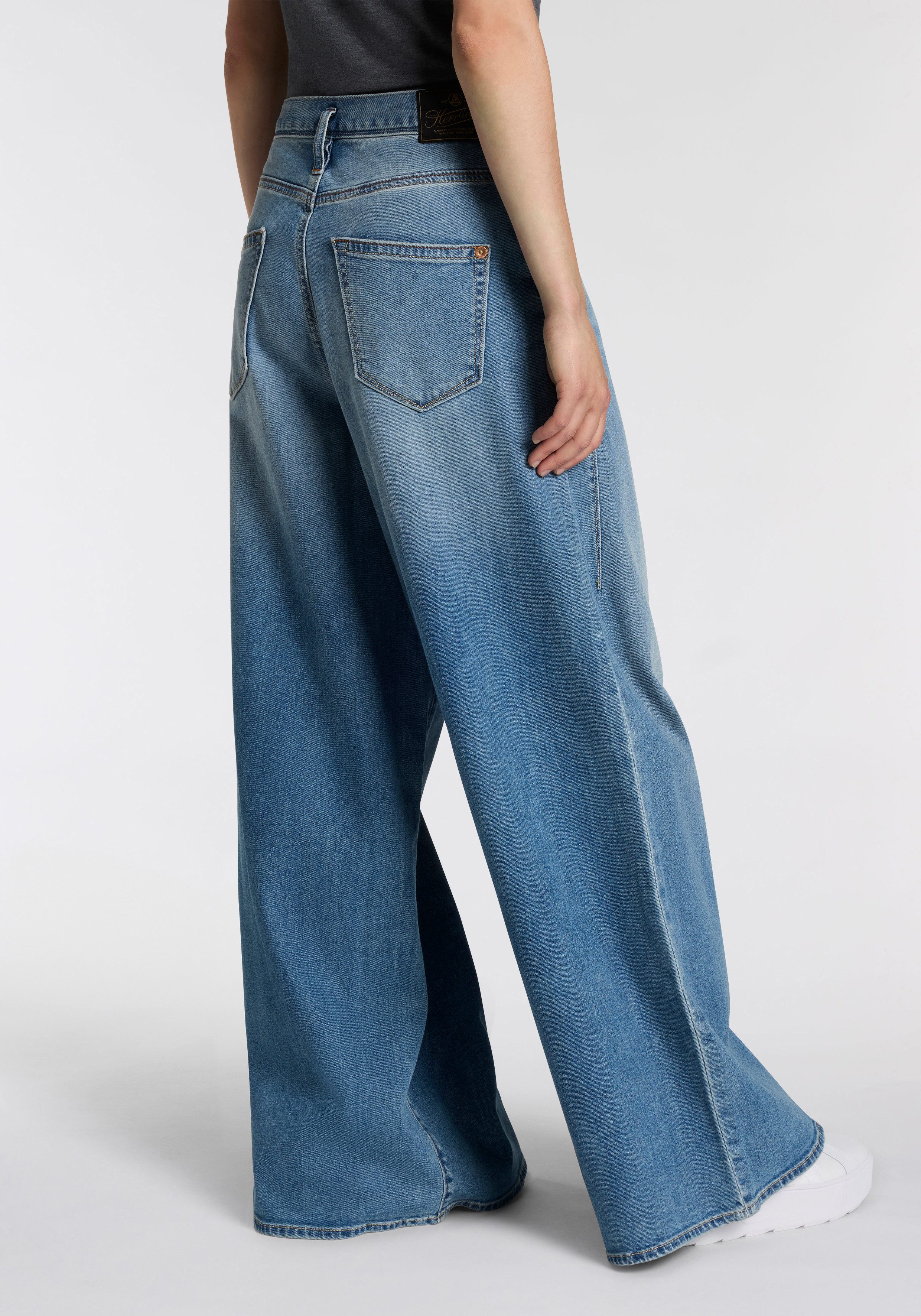 Herrlicher High-waist jeans Shyra Palazzo Denim Comfort