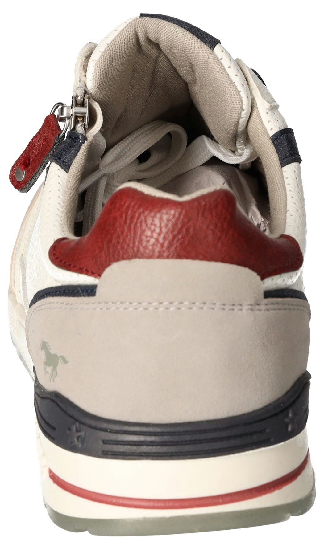 Mustang Shoes Sneakers met buitenrits, vrijetijdsschoen, lage schoen, veterschoen