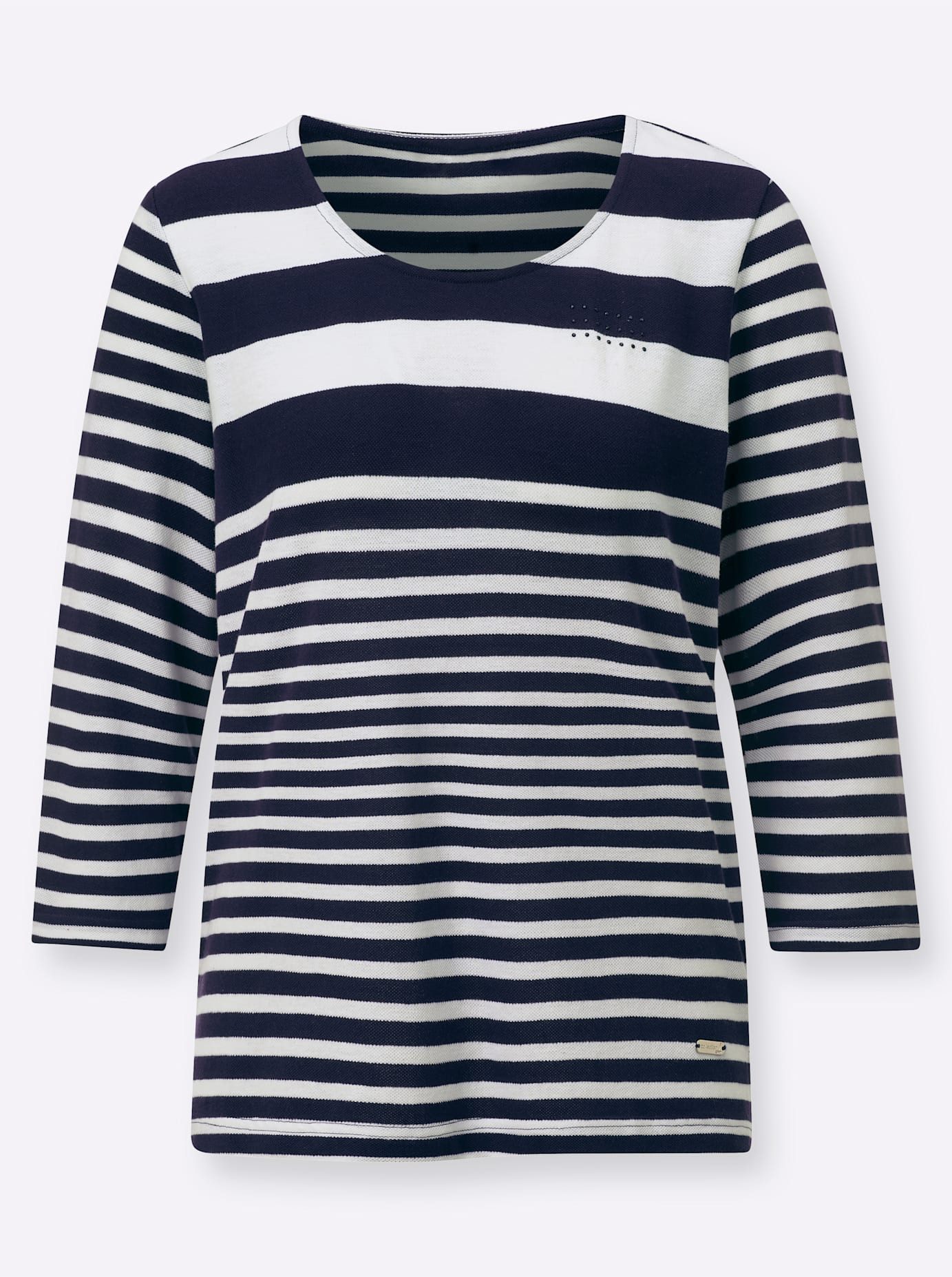 Casual Looks Shirt met 3/4 mouwen Shirt (1-delig)