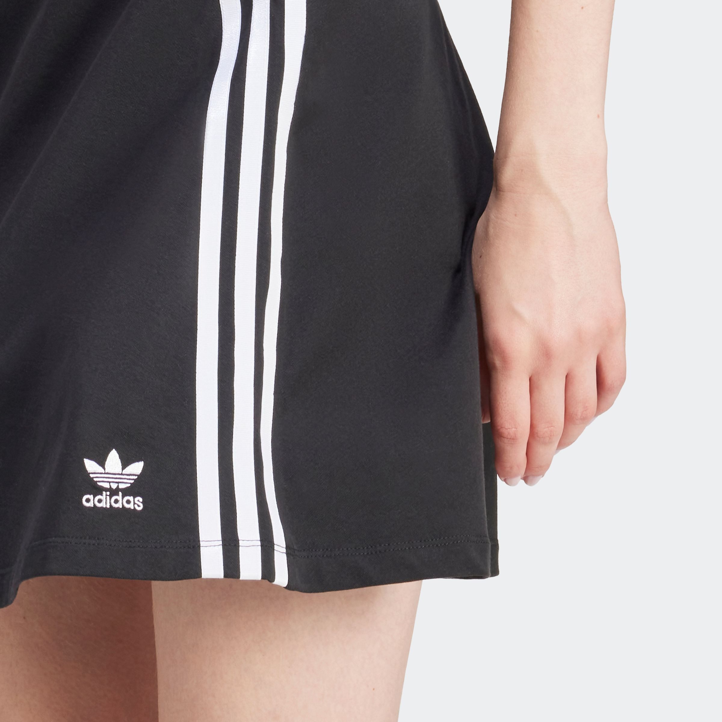 adidas Originals T-shirt 3 S BABY TEE Cropped drie-strepen shirt