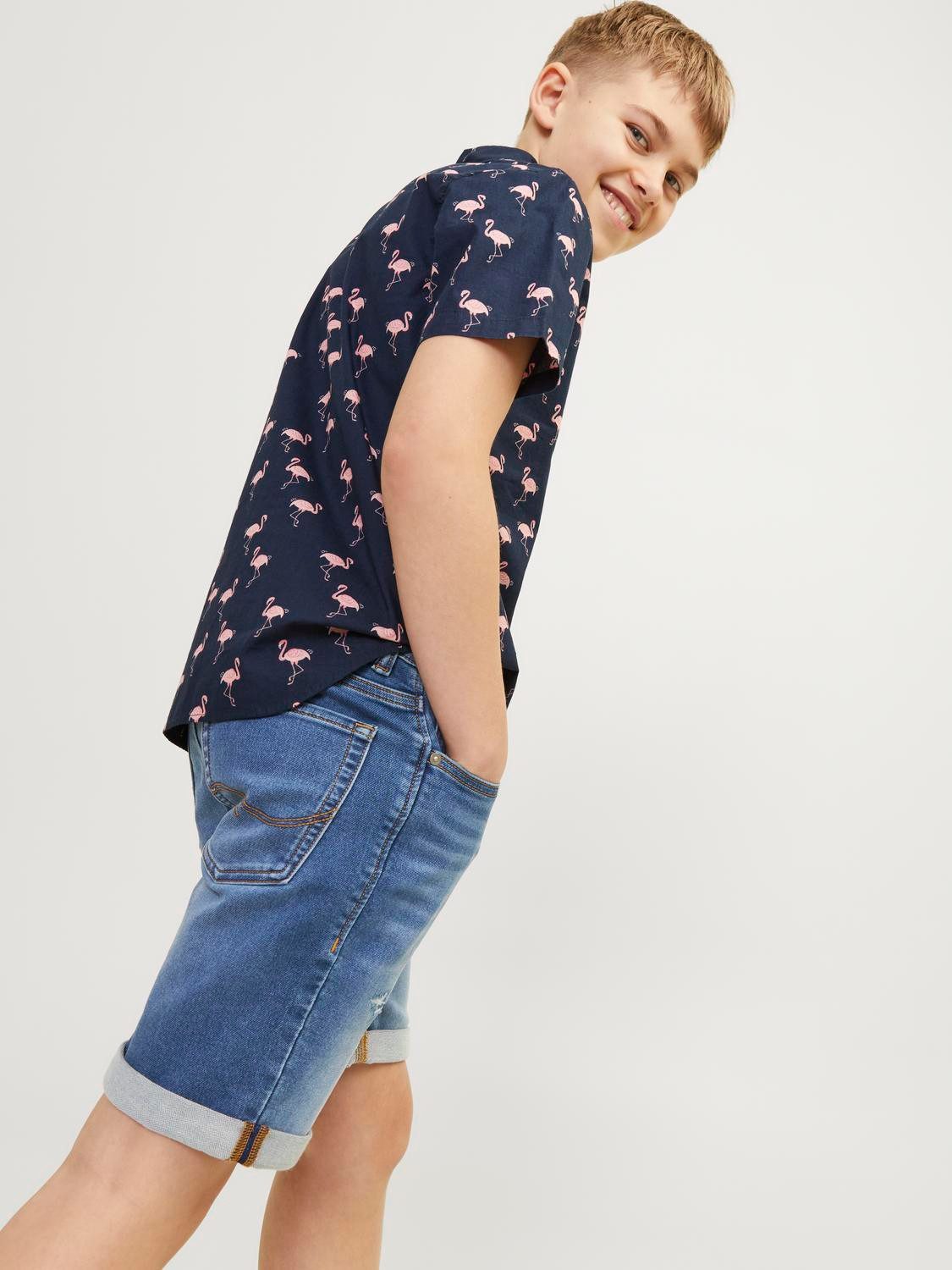 Jack & Jones Junior Short JJIRICK JJICON SHORTS GE 633 I.K SN JNR