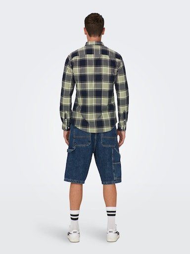 ONLY & SONS Geruit overhemd ONSALVARO LS OXFORD CHECK SHIRT 5979